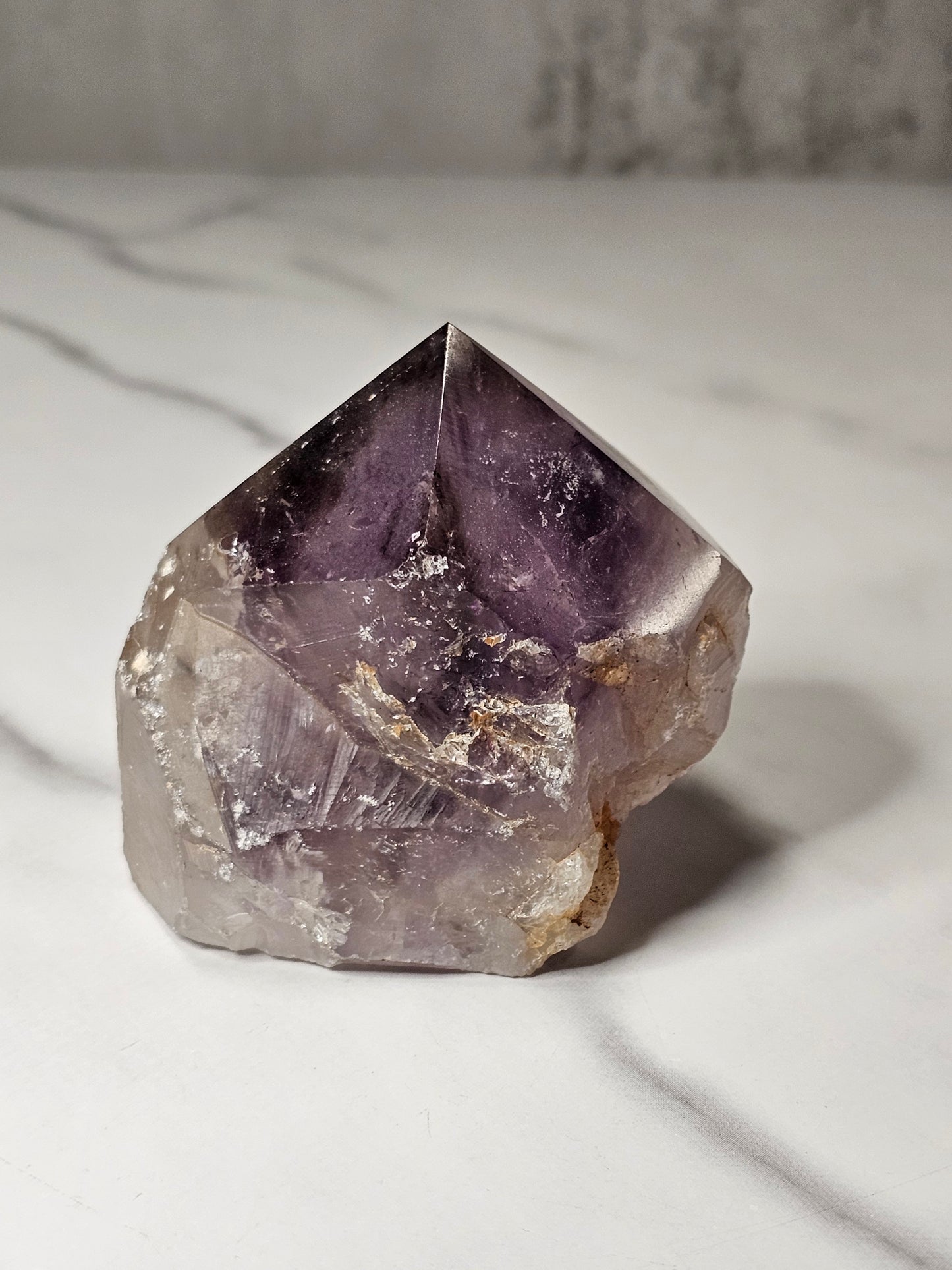 Amethyst Top Polished Point