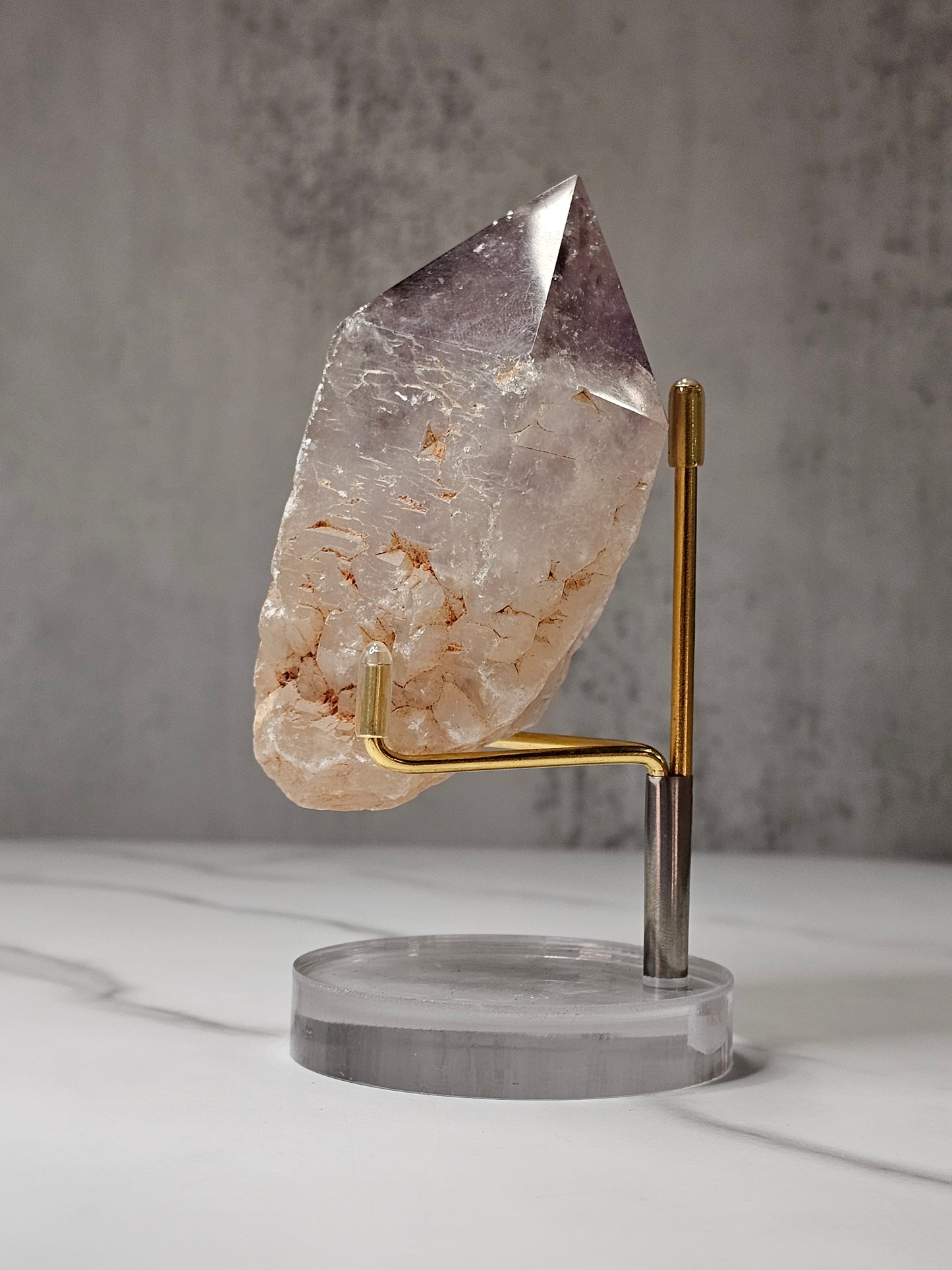 Amethyst Top Polished Point