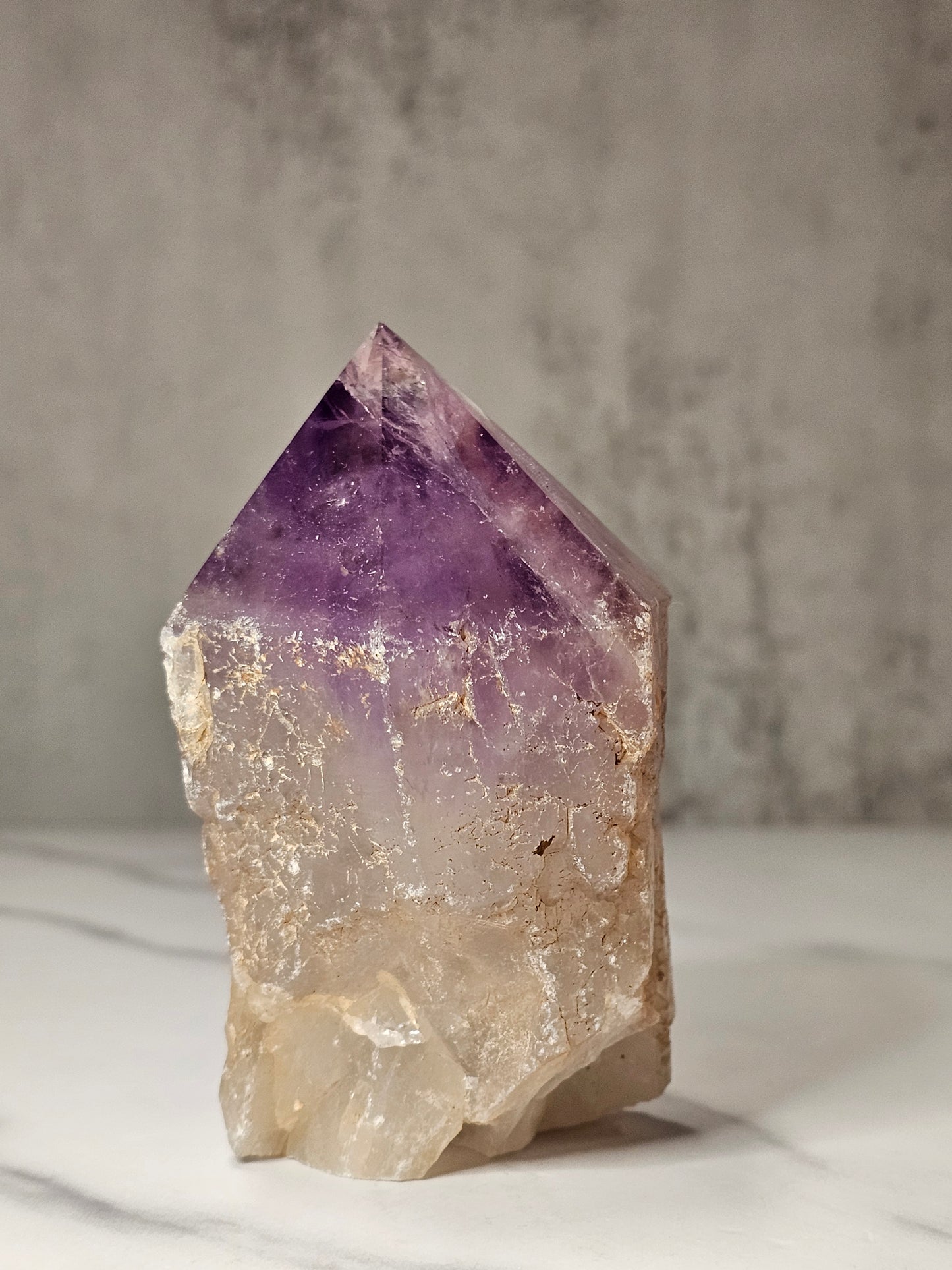 Amethyst Top Polished Point