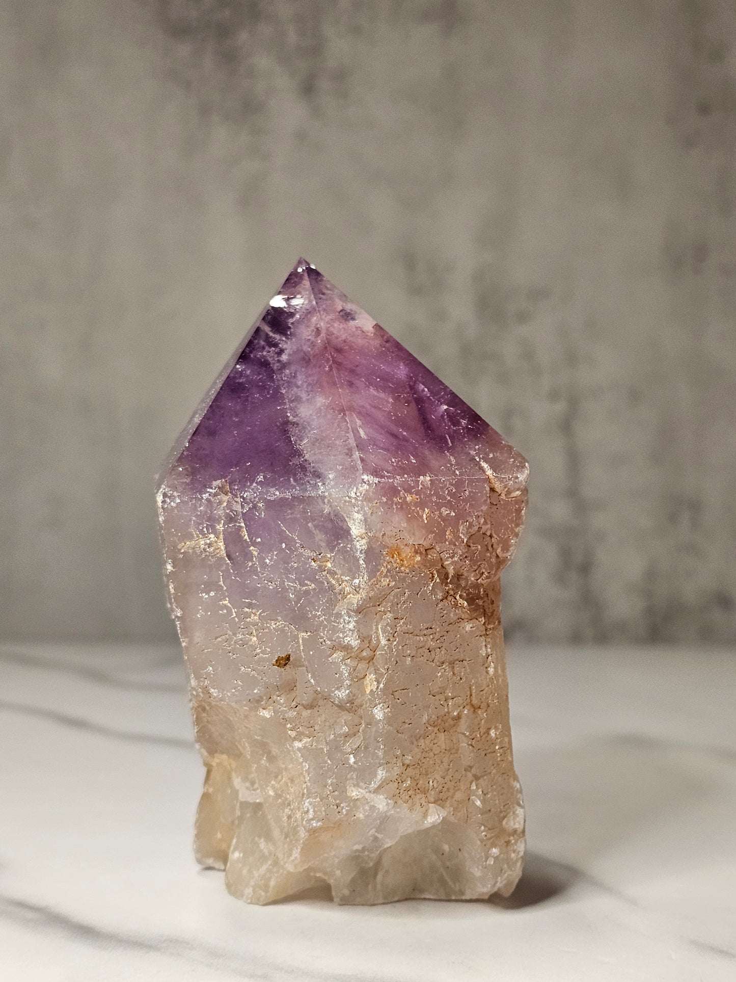Amethyst Top Polished Point