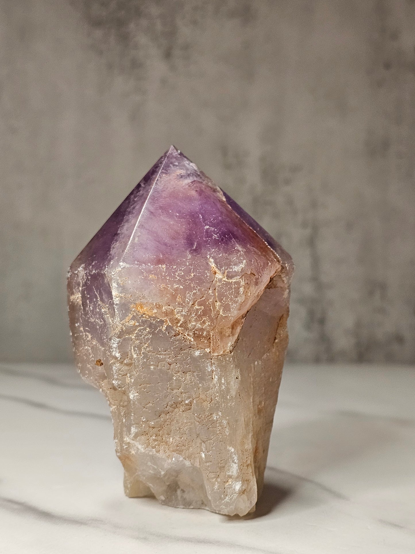 Amethyst Top Polished Point