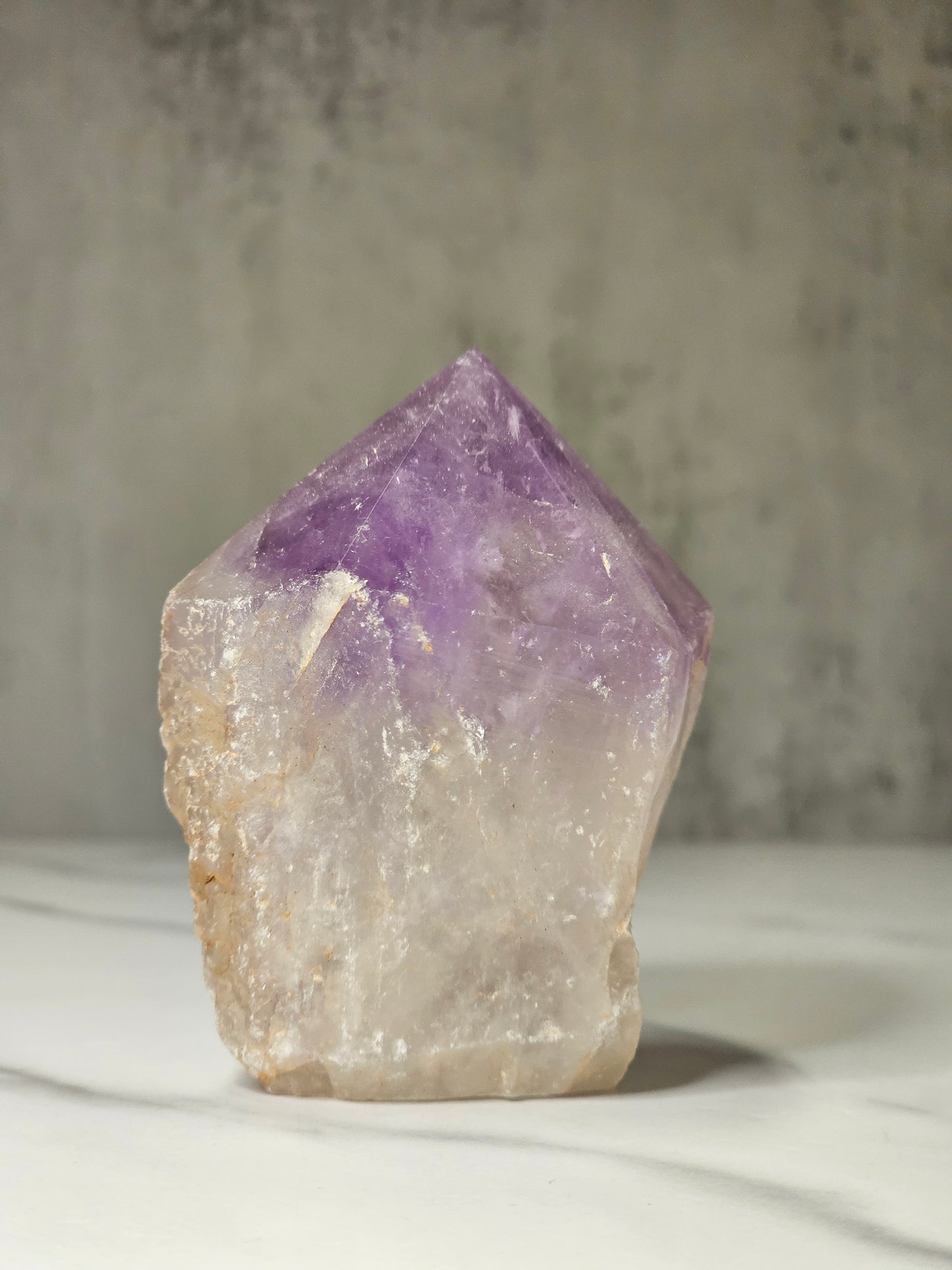 Amethyst Top Polished Point