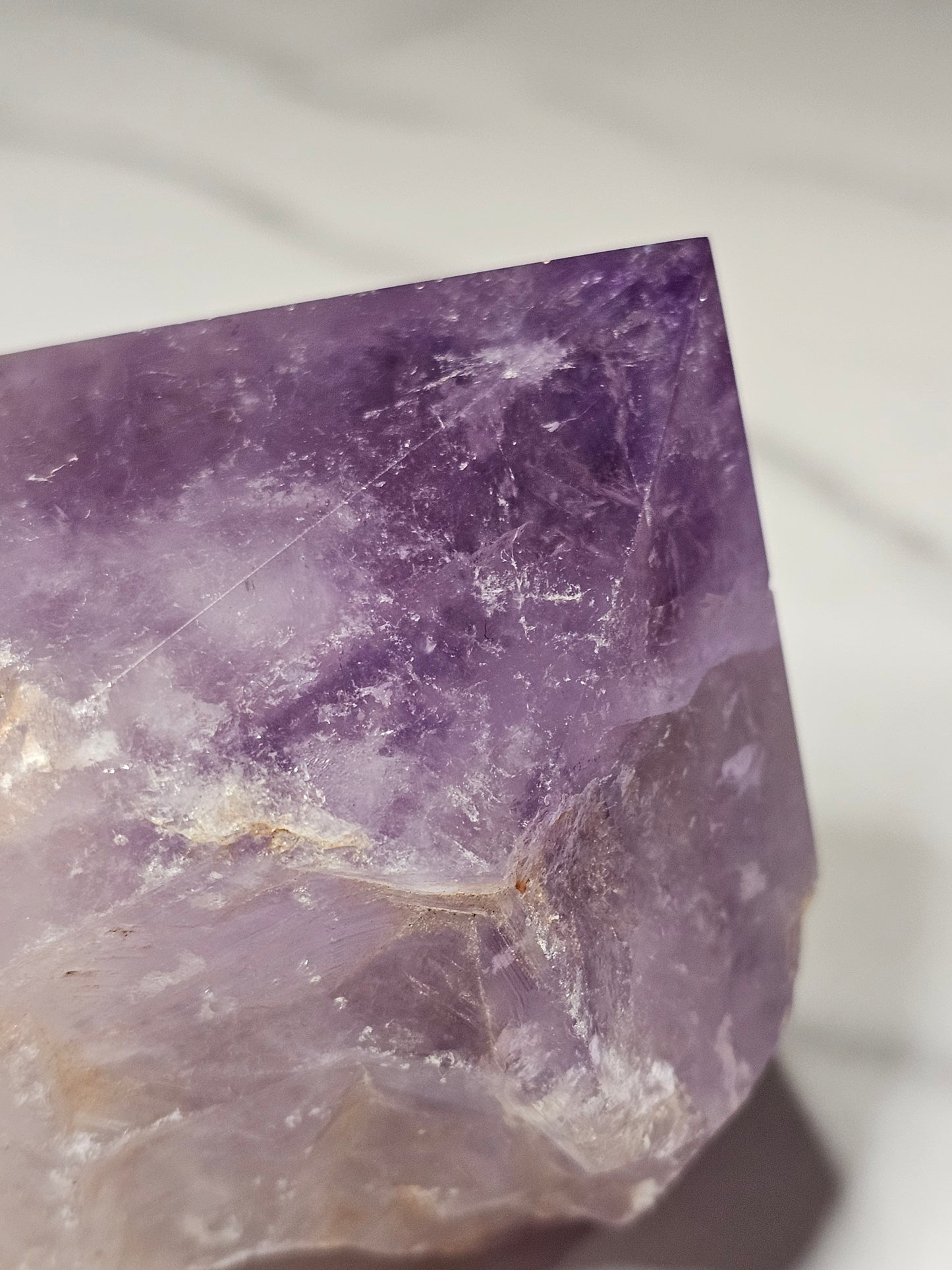Amethyst Top Polished Point