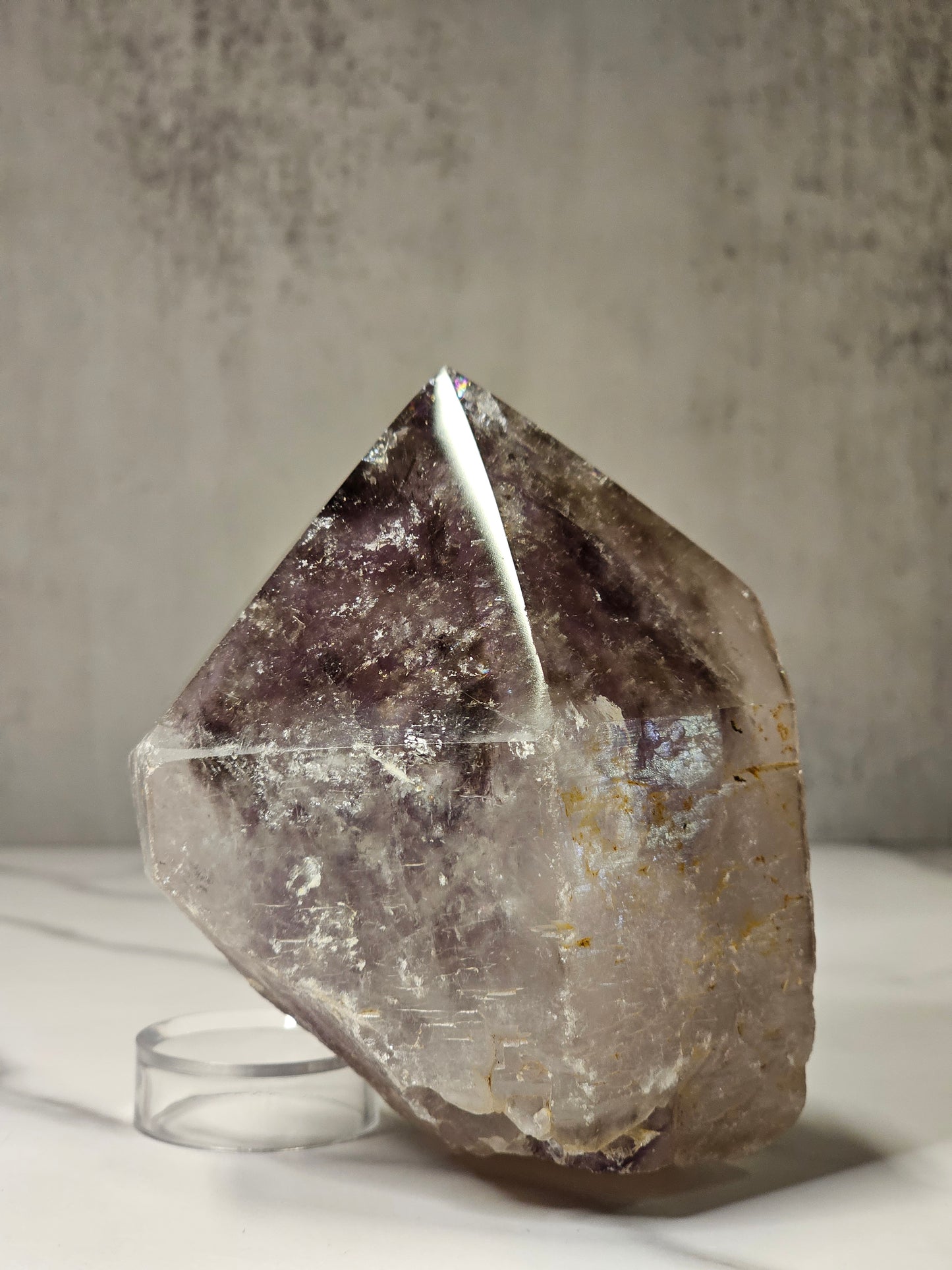 Amethyst Top Polished Point