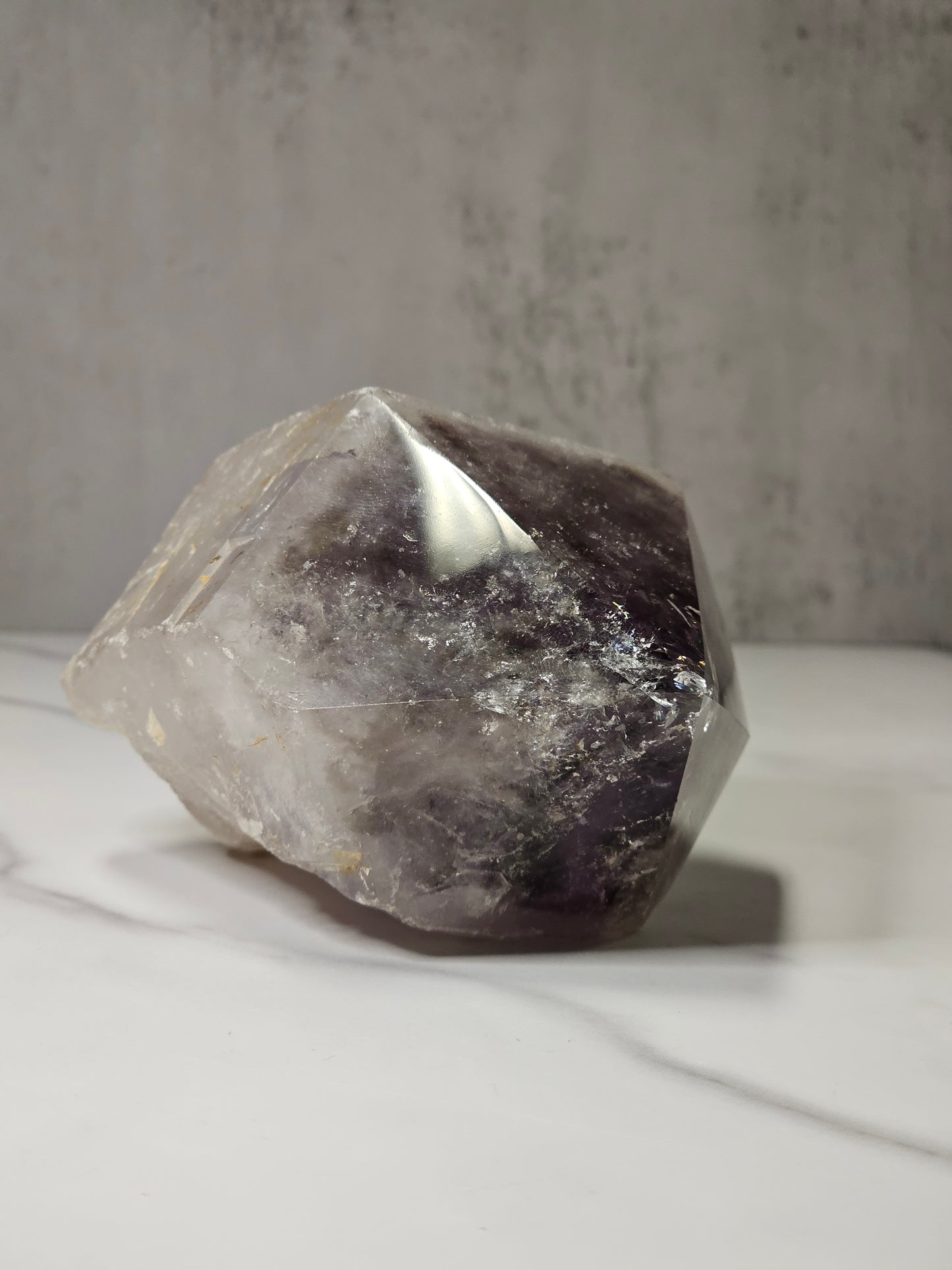 Amethyst Top Polished Point