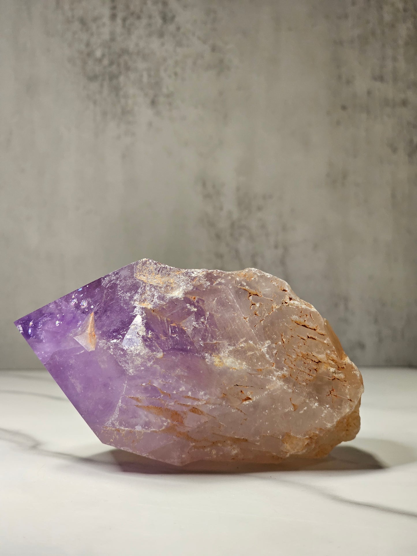Amethyst Top Polished Point