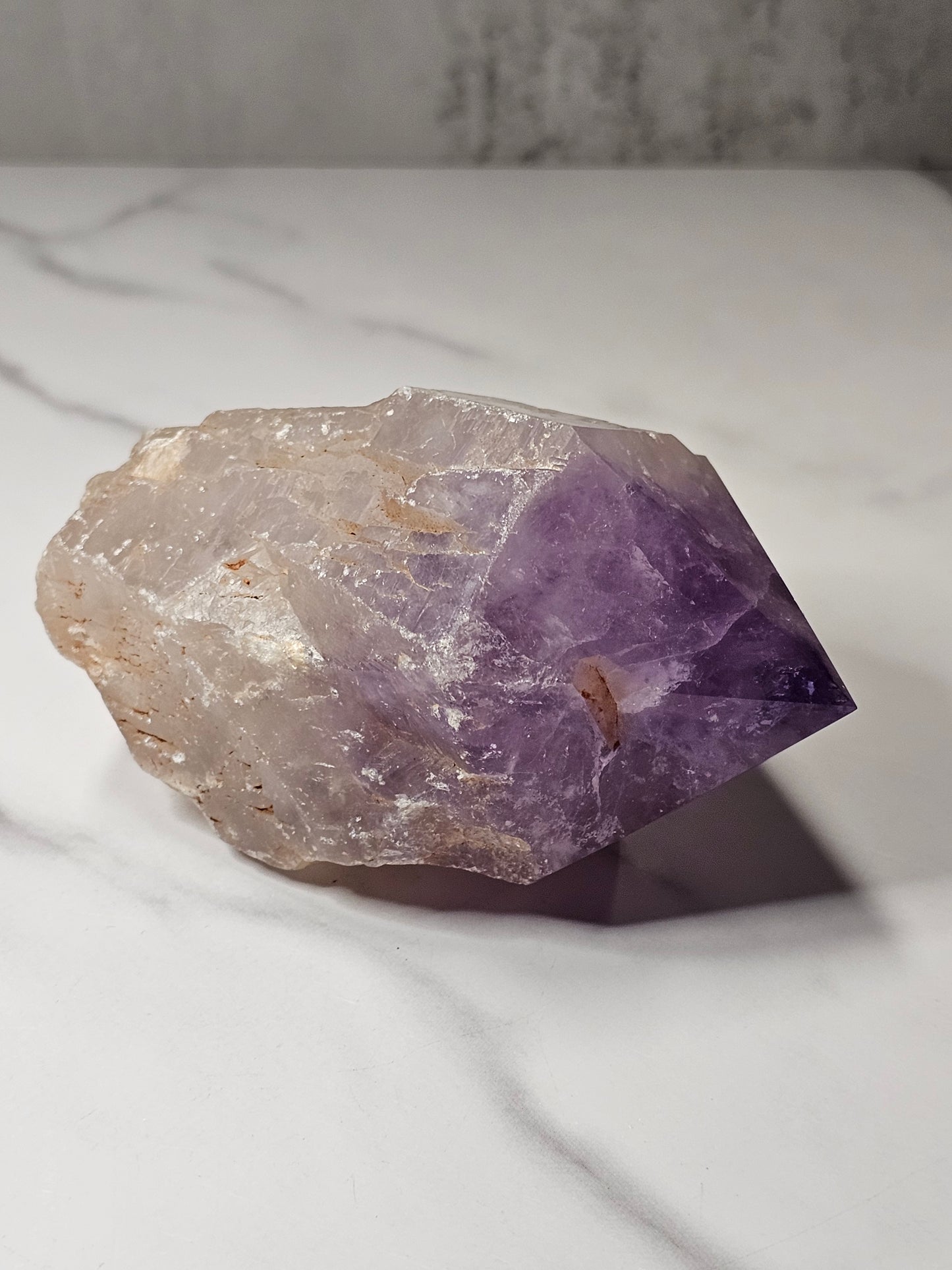 Amethyst Top Polished Point