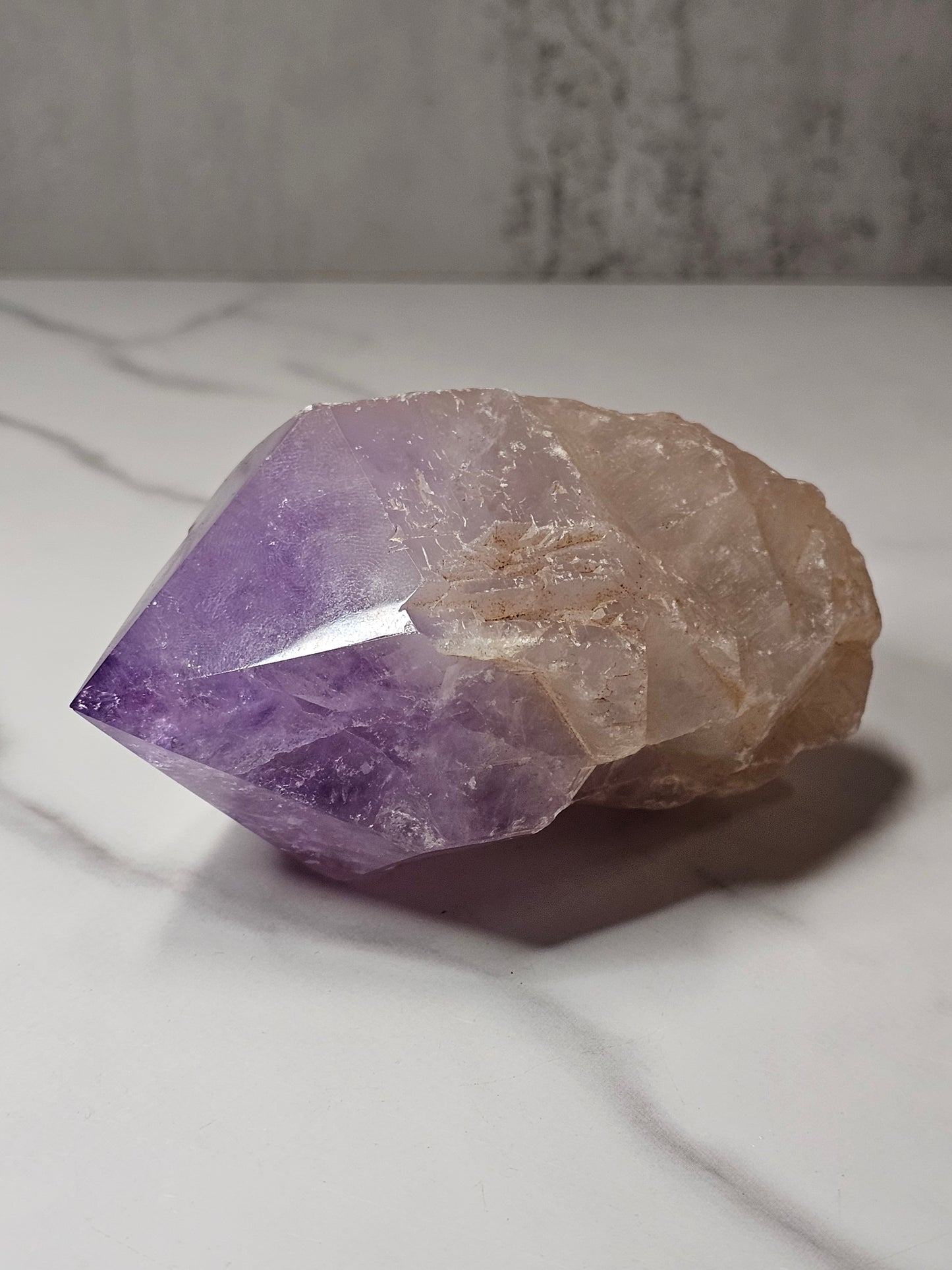 Amethyst Top Polished Point