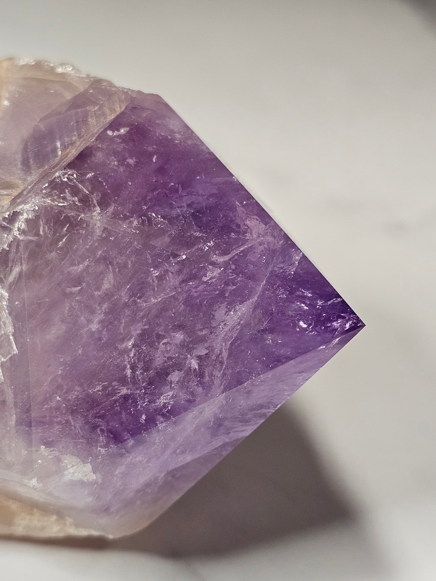 Amethyst Top Polished Point