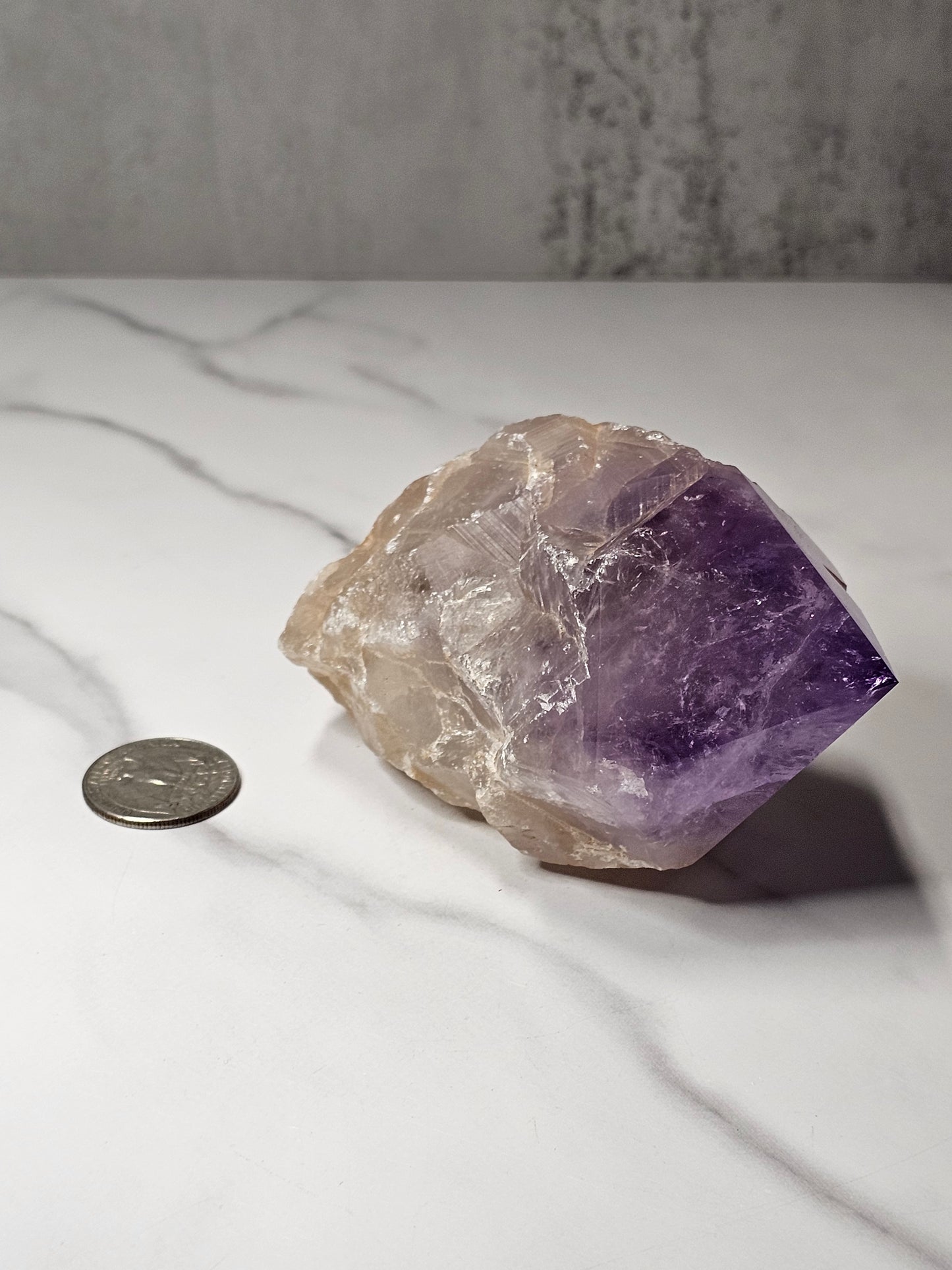 Amethyst Top Polished Point