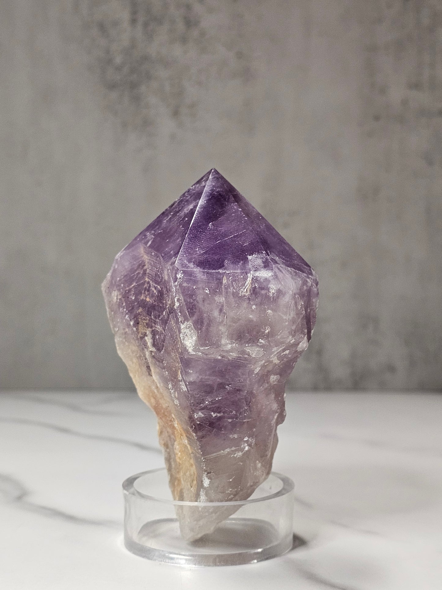 Amethyst Top Polished Point
