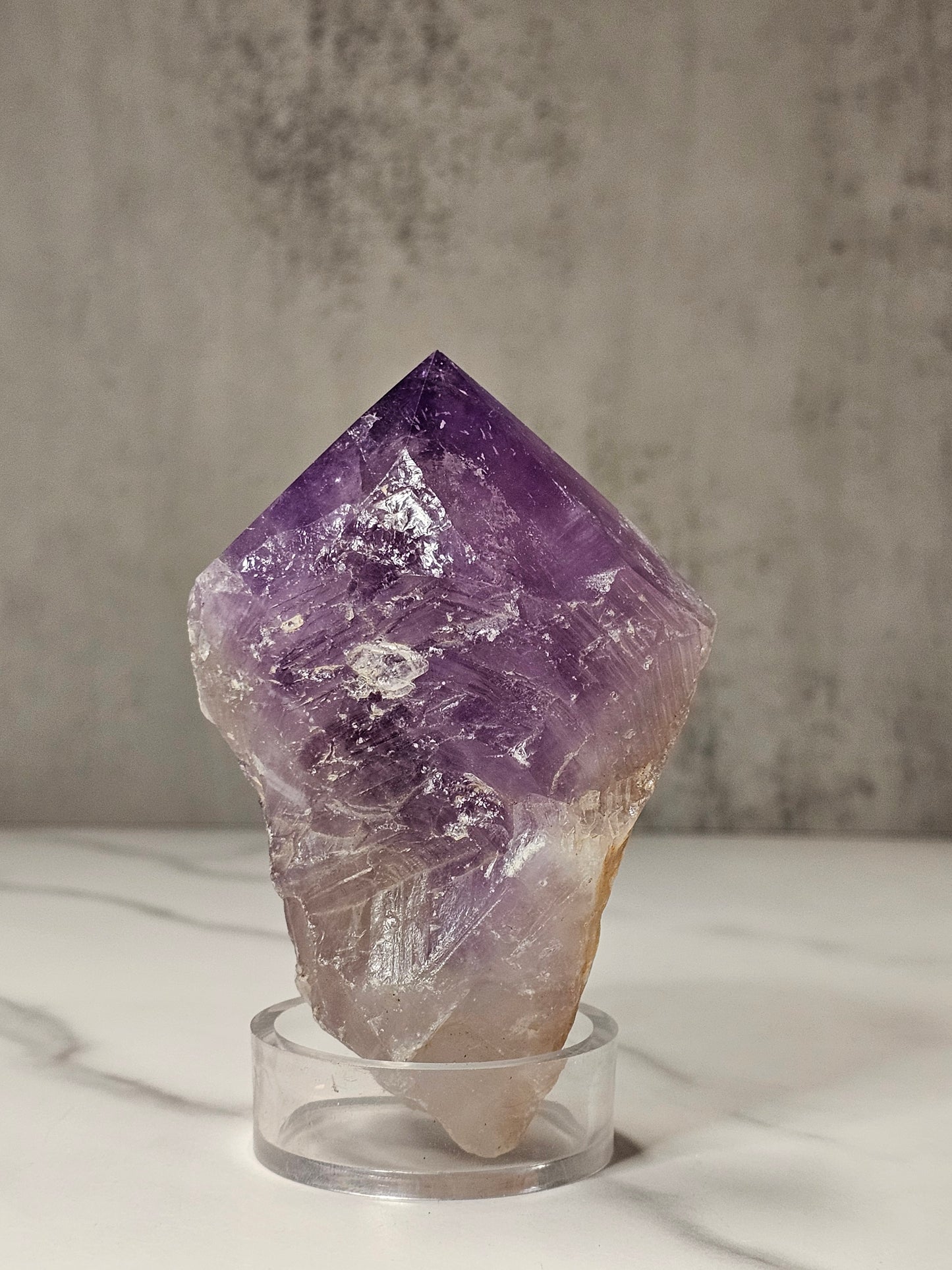 Amethyst Top Polished Point