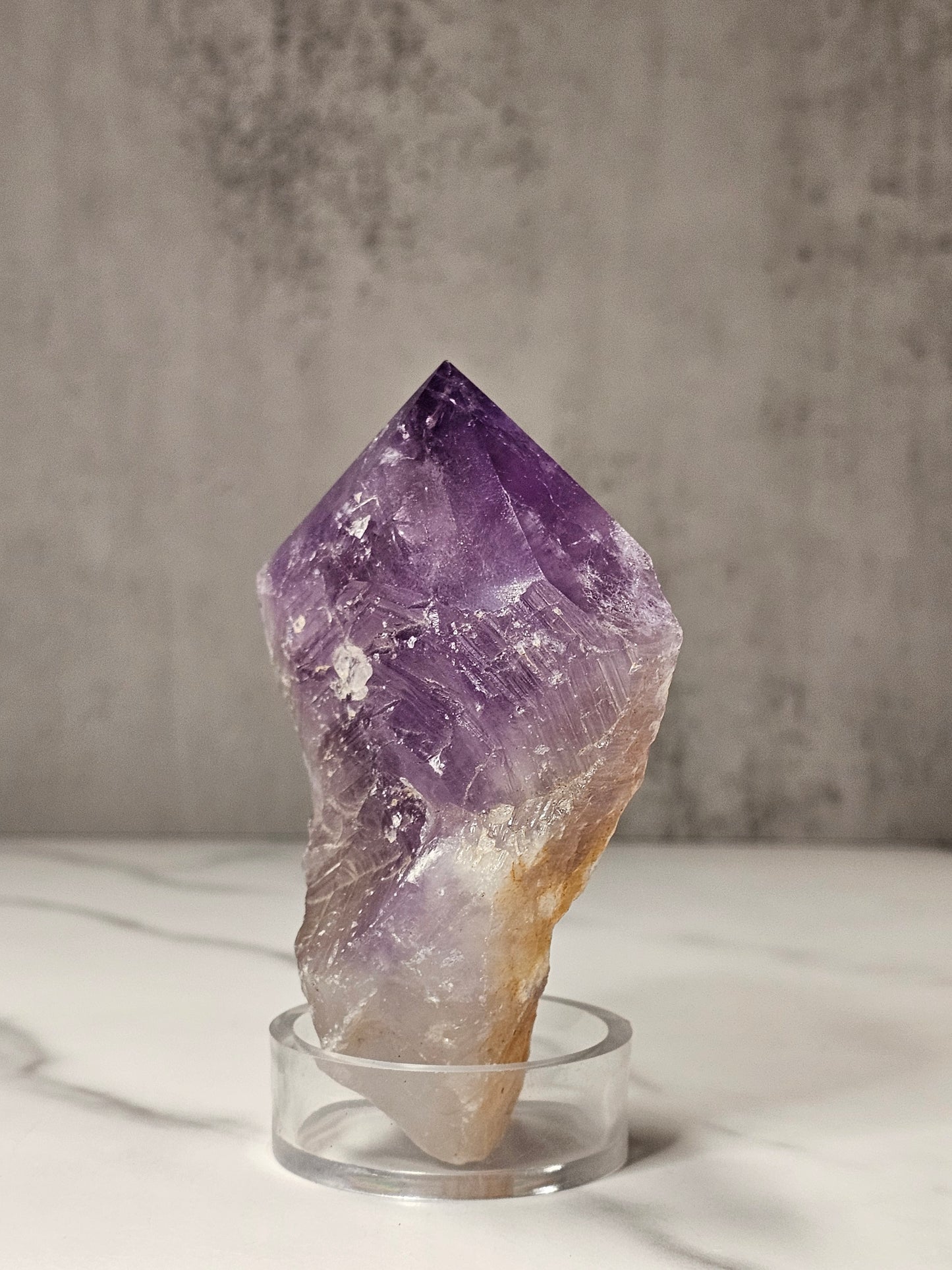 Amethyst Top Polished Point