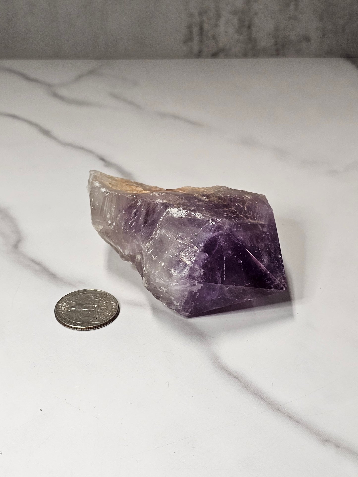 Amethyst Top Polished Point