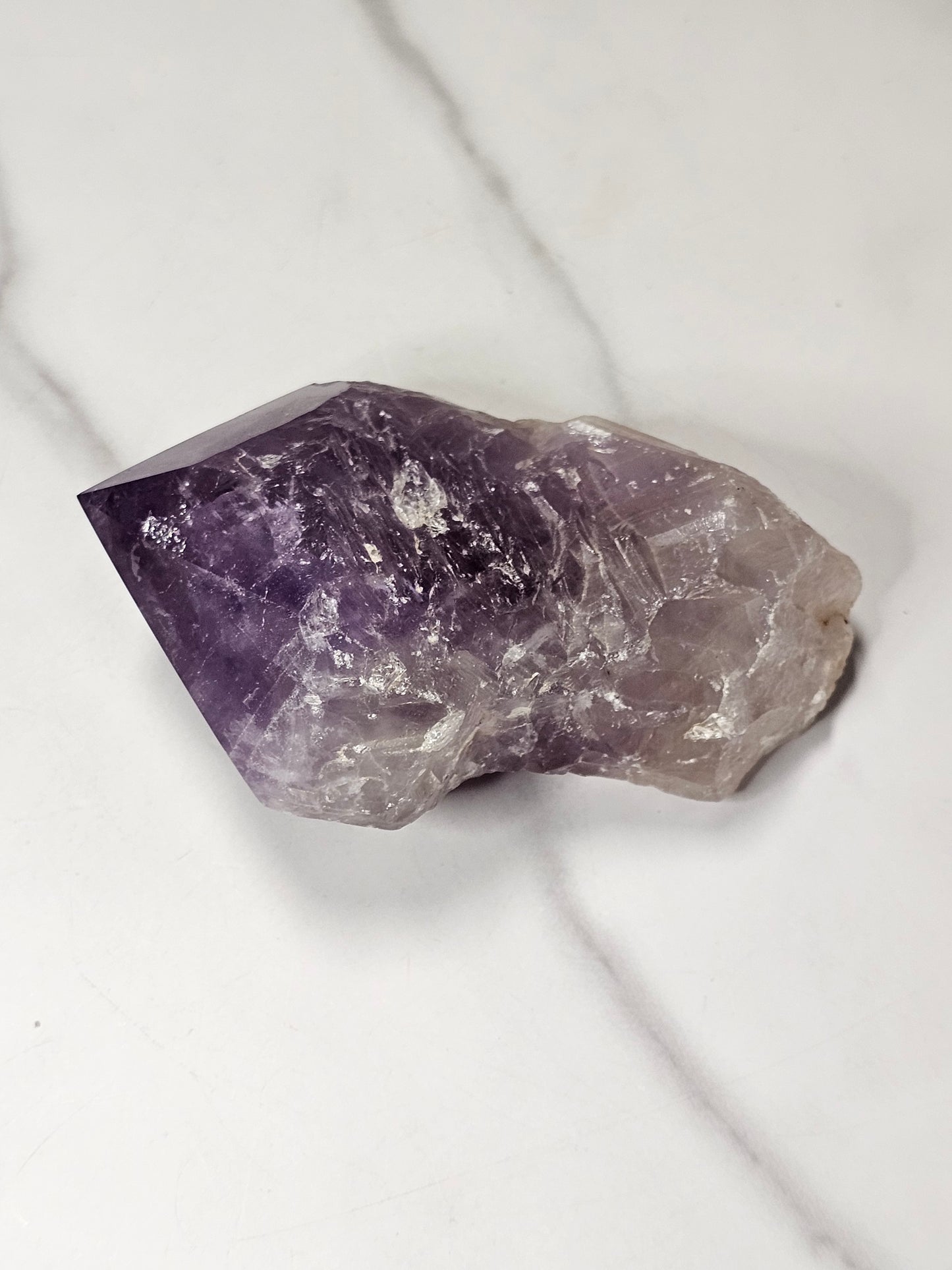 Amethyst Top Polished Point