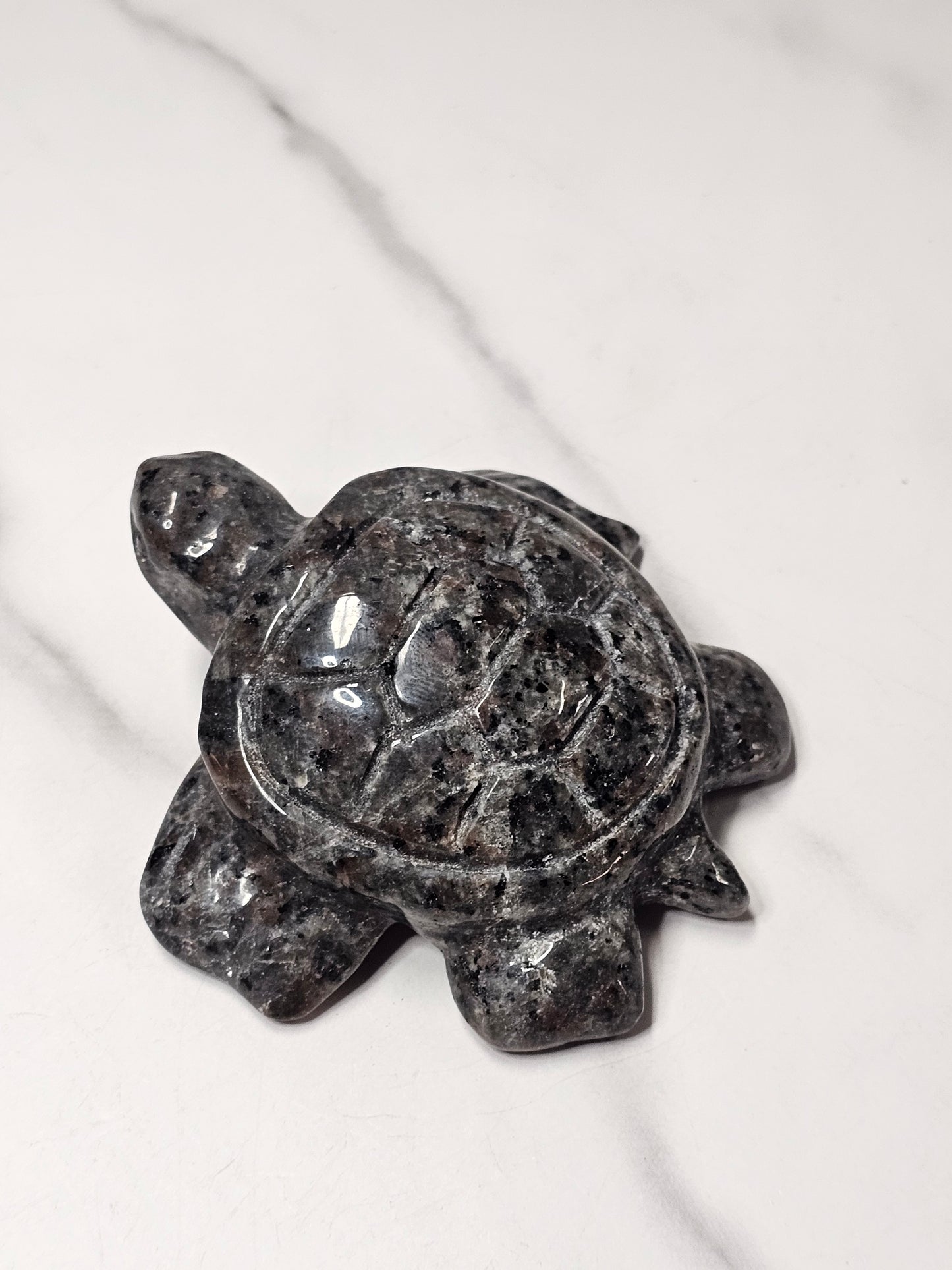 Yooperlite Sea Turtle Carving