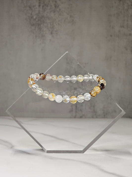 Golden Healer Quartz Stretchy Bracelet