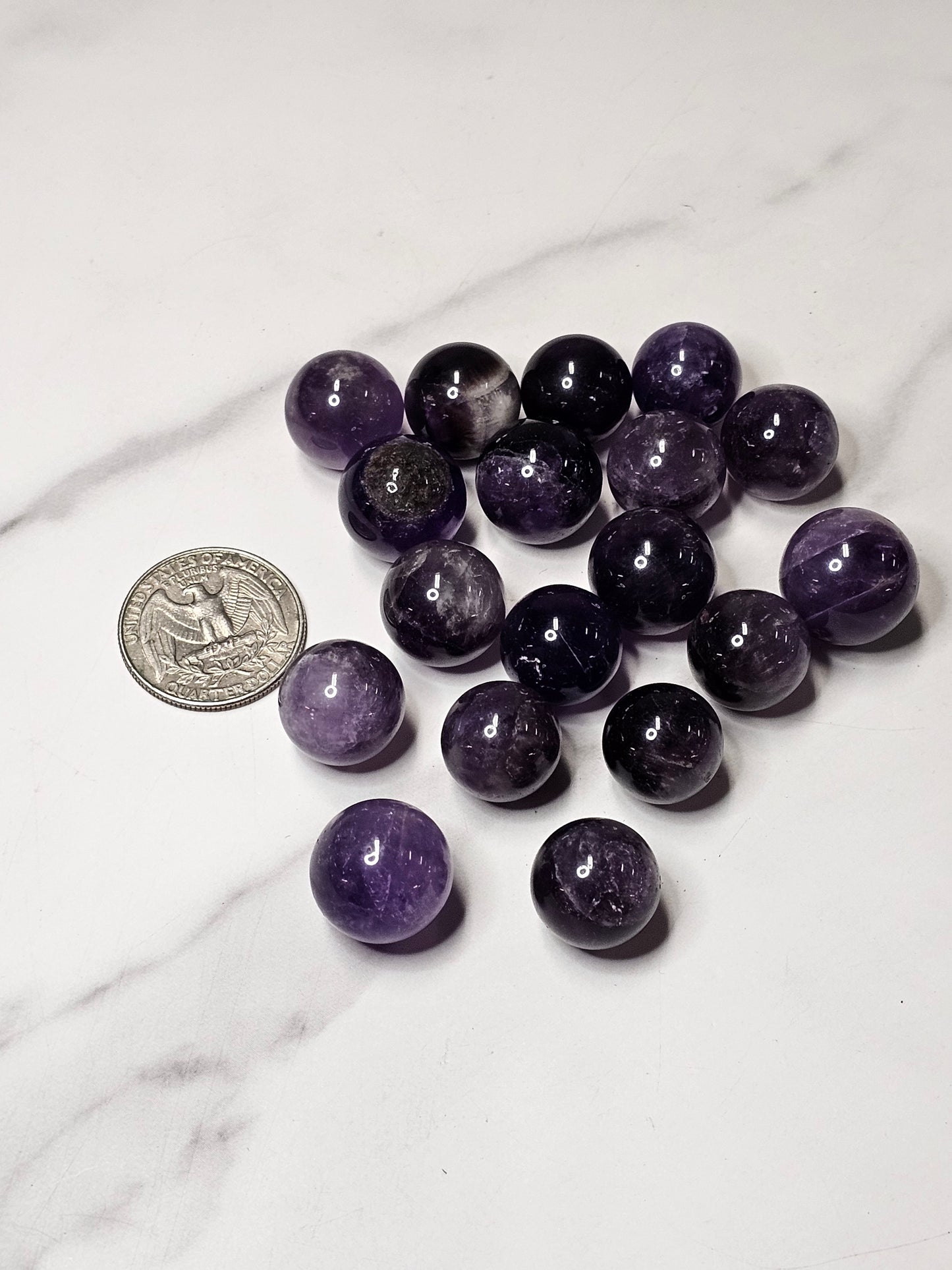 $2 Amethyst Mini Sphere