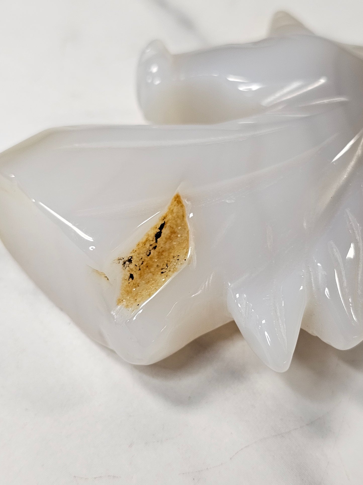 Agate Unicorn Carving