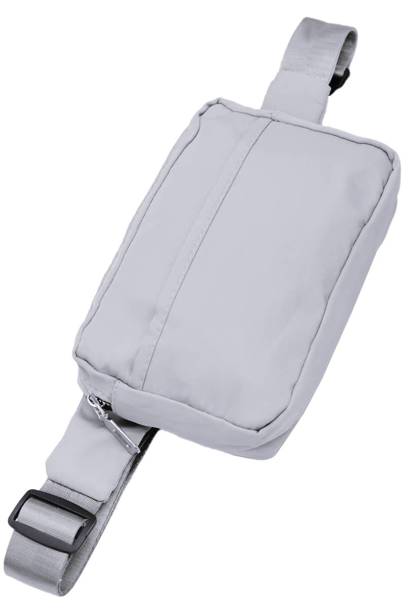 Minimal Matte Pastel Fanny Pack Cross Body Bag