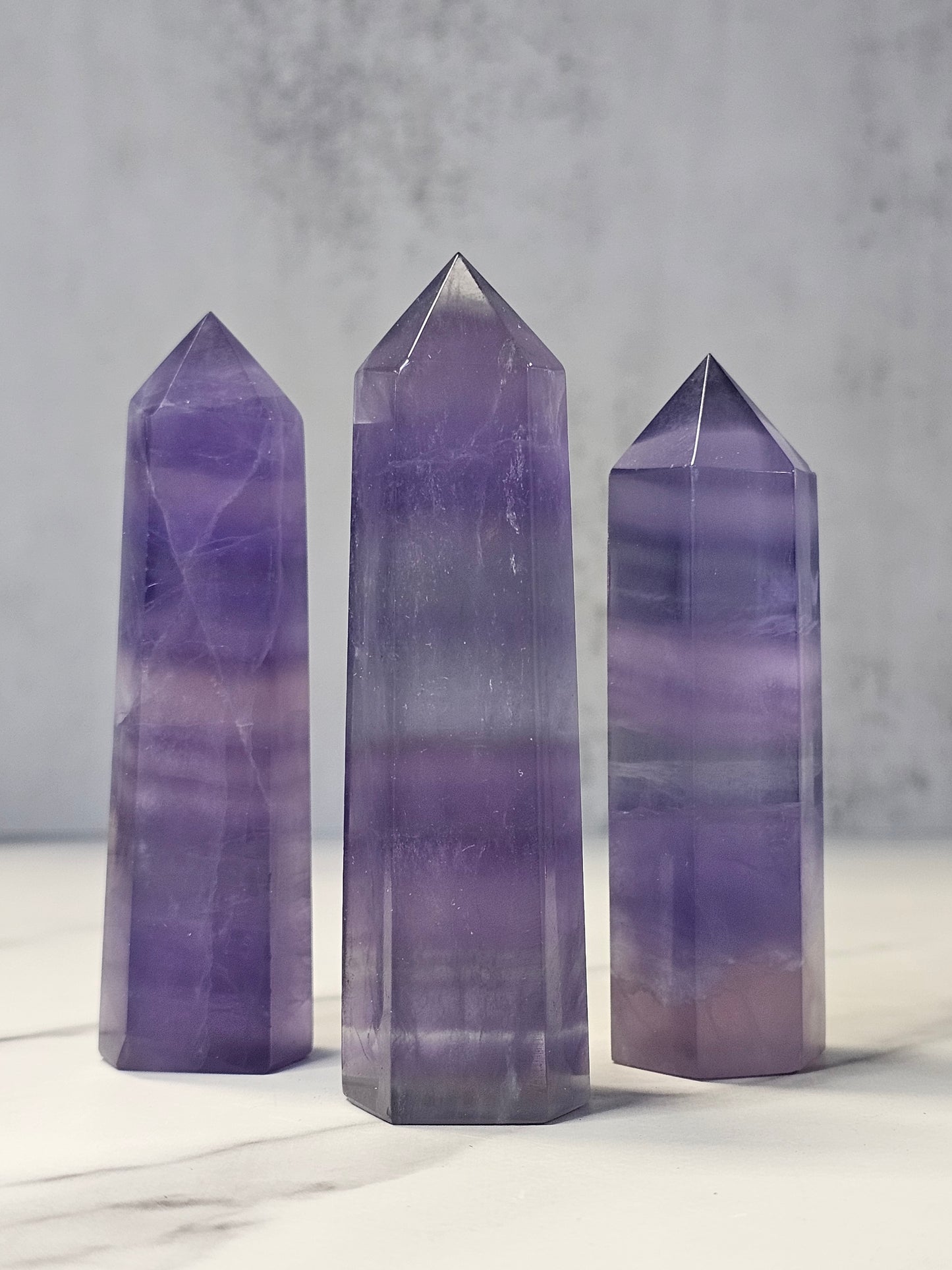 Purple Fluorite Tower