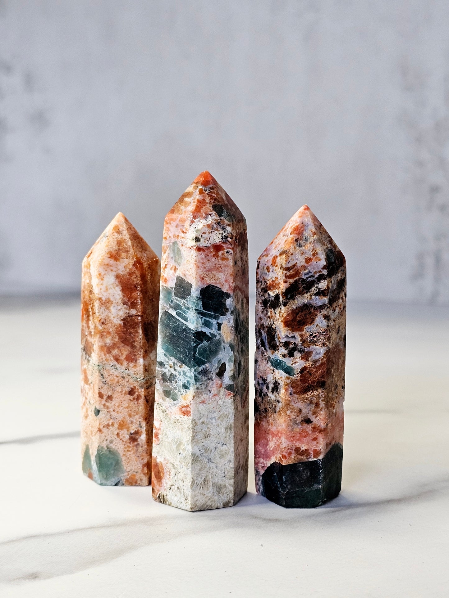Sunstone and Apatite Tower