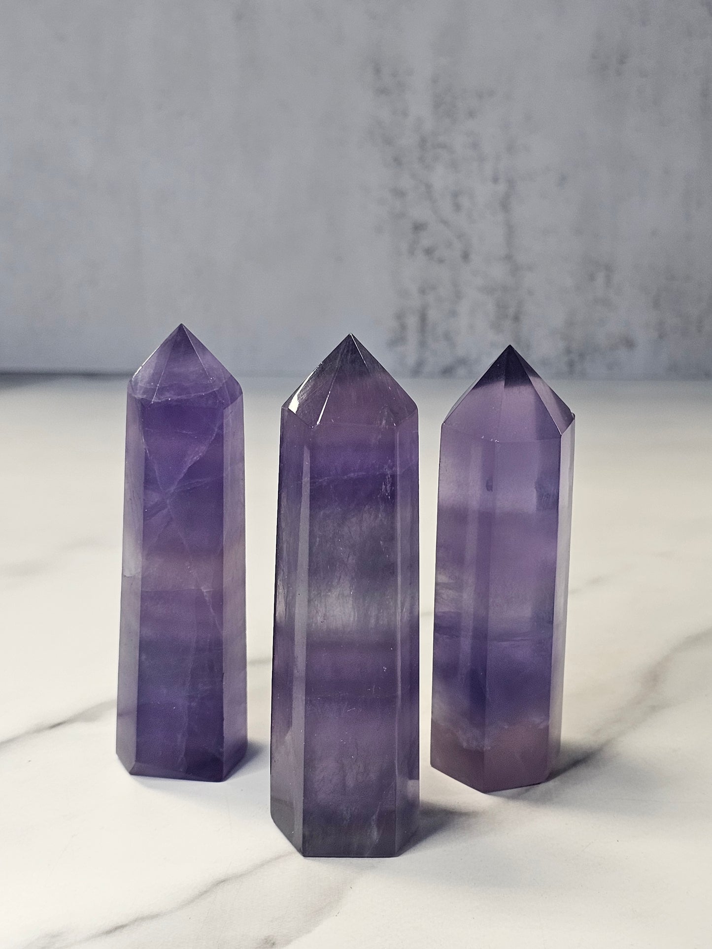 Purple Fluorite Tower