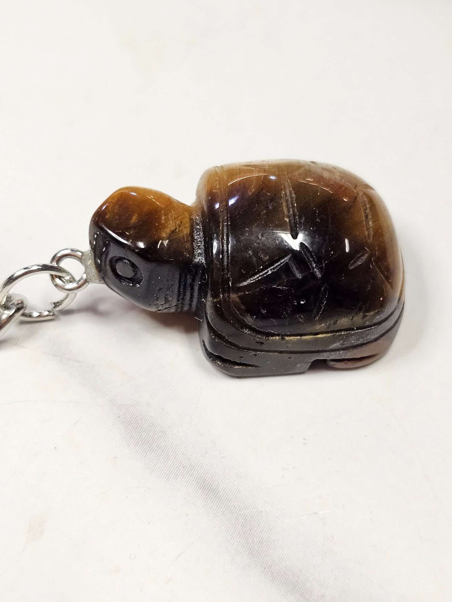 Crystal Turtle Keychain