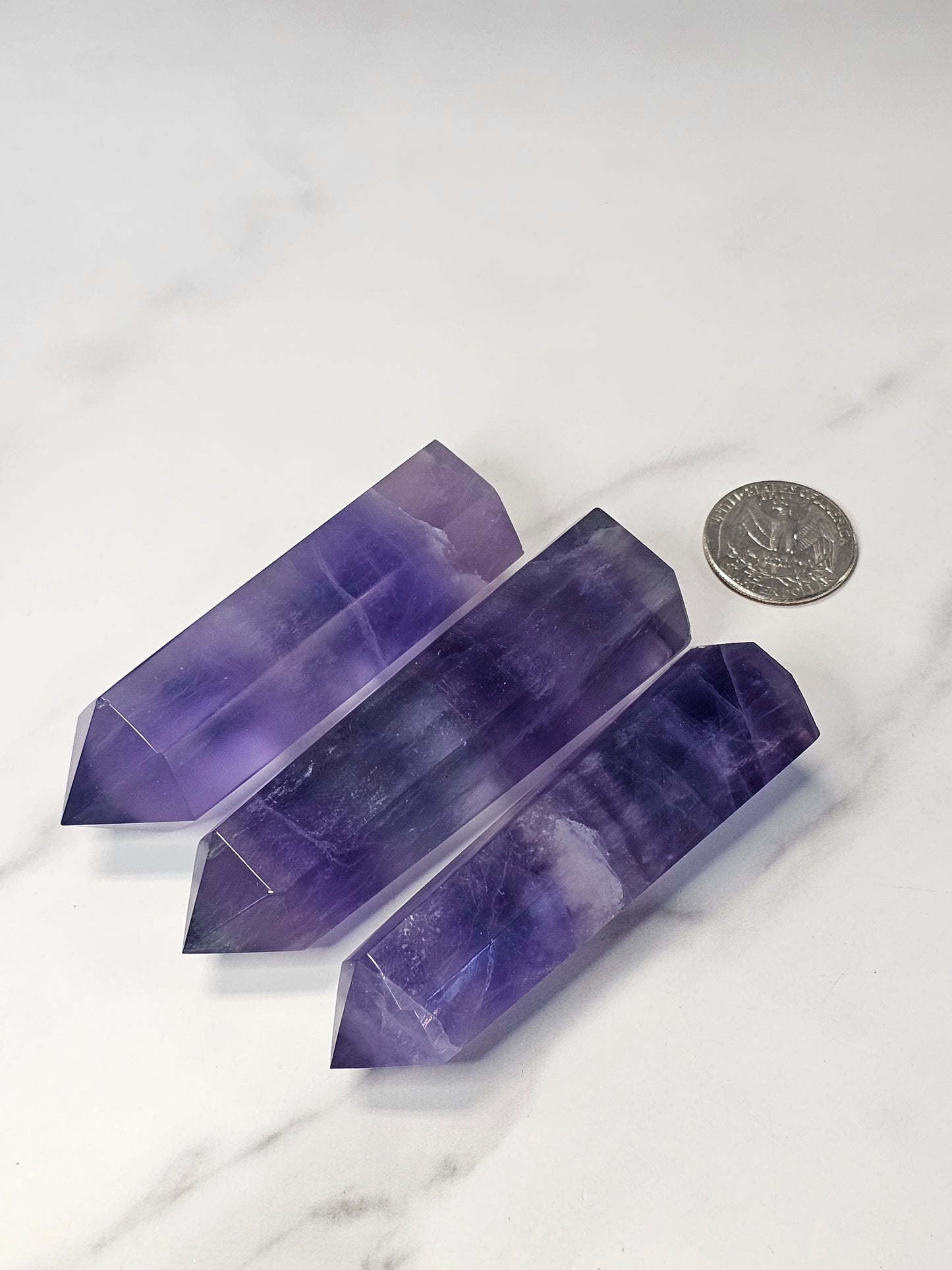 Purple Fluorite Tower