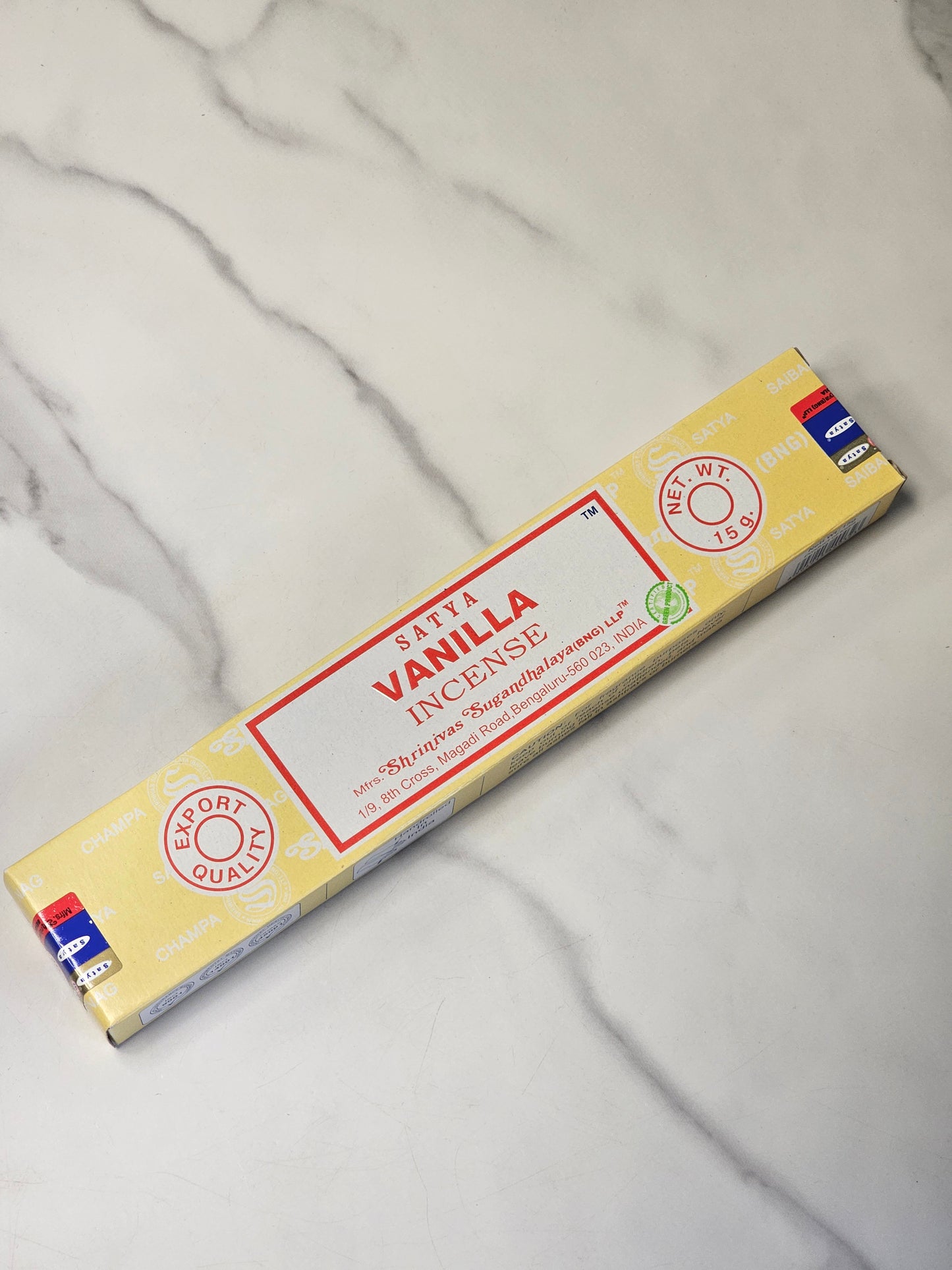 Vanilla Satya Incense Sticks 15g