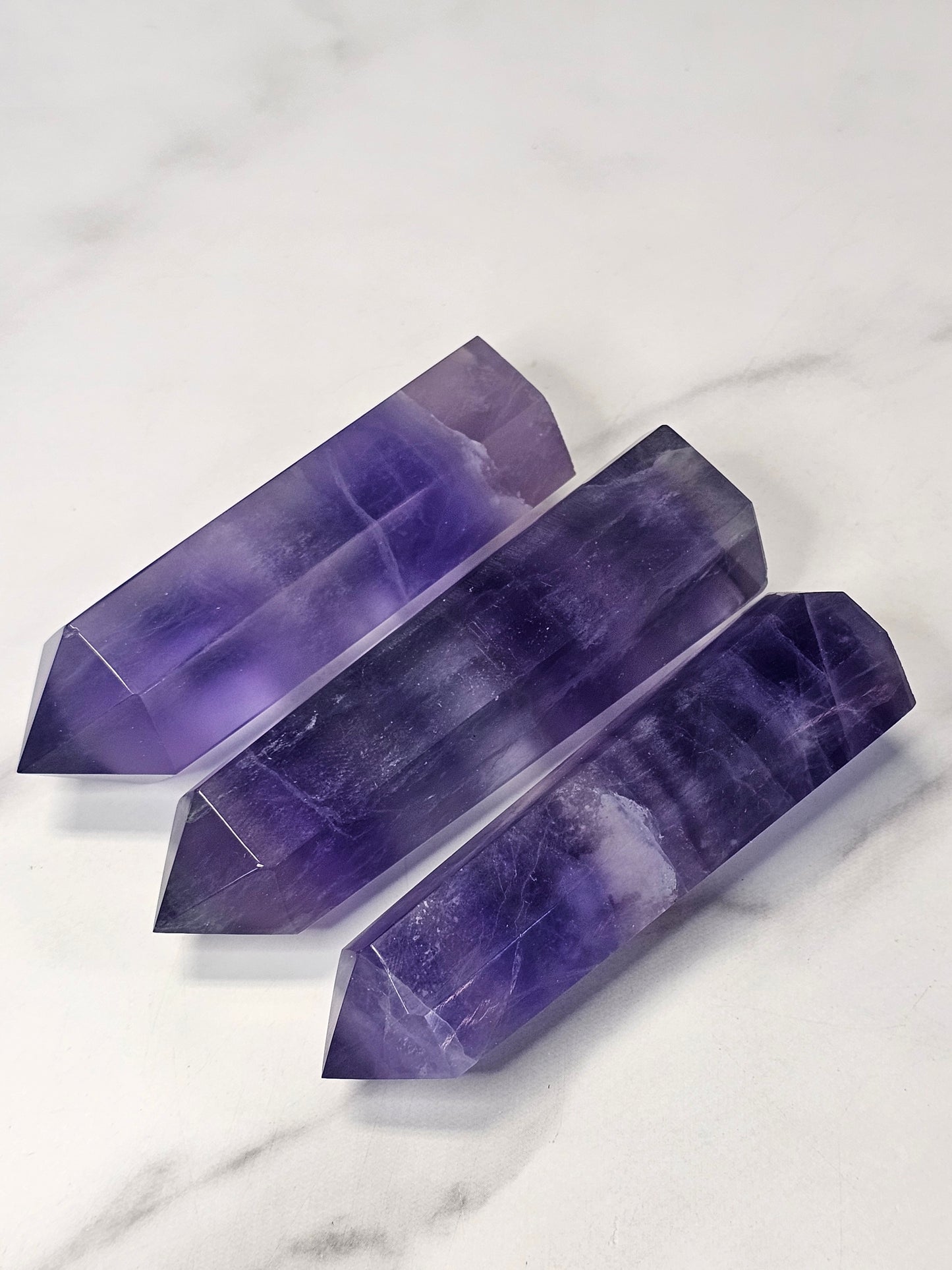 Purple Fluorite Tower