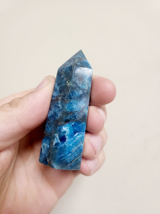 Blue Apatite Point