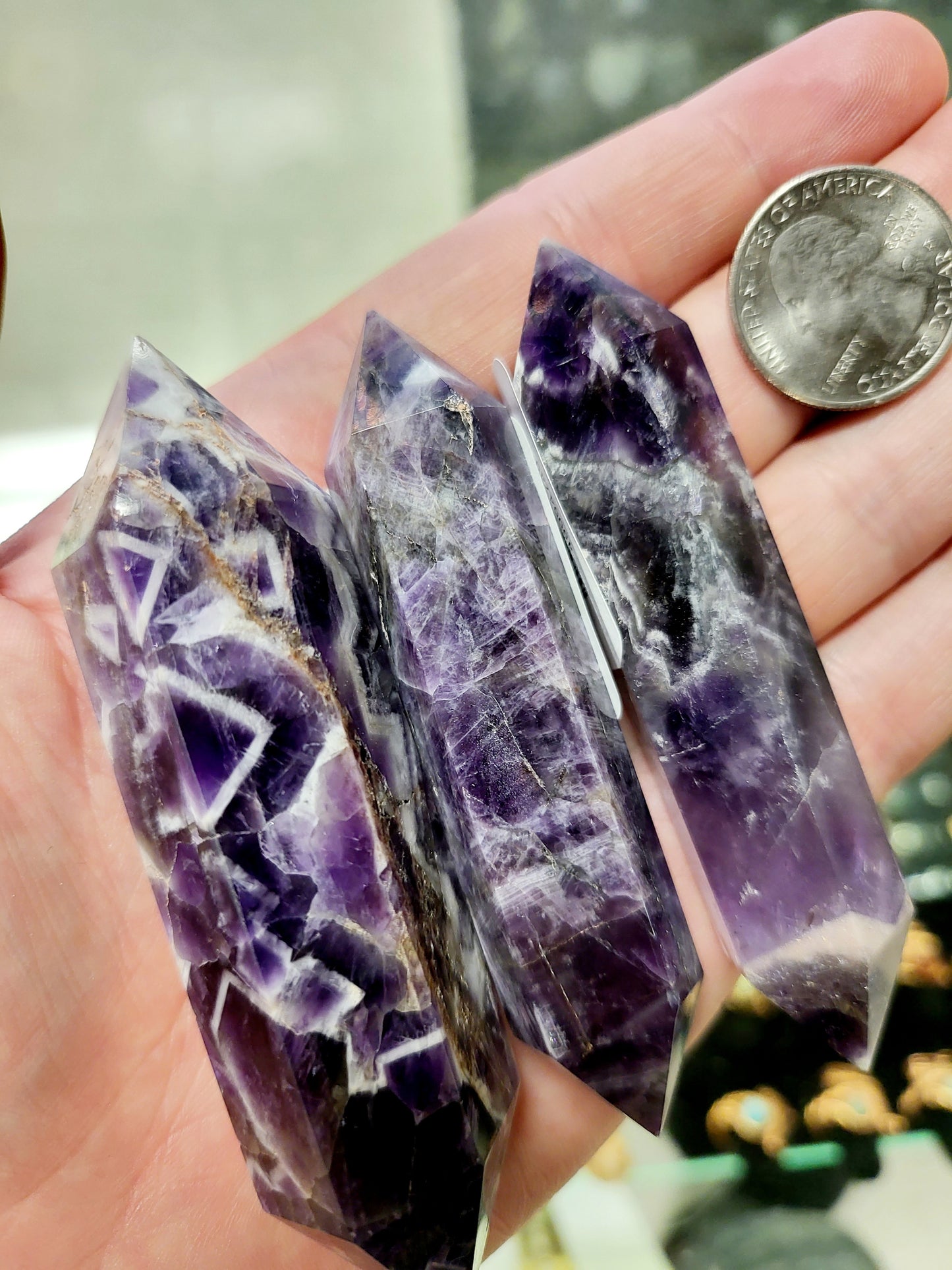 Amethyst Double Terminated Point