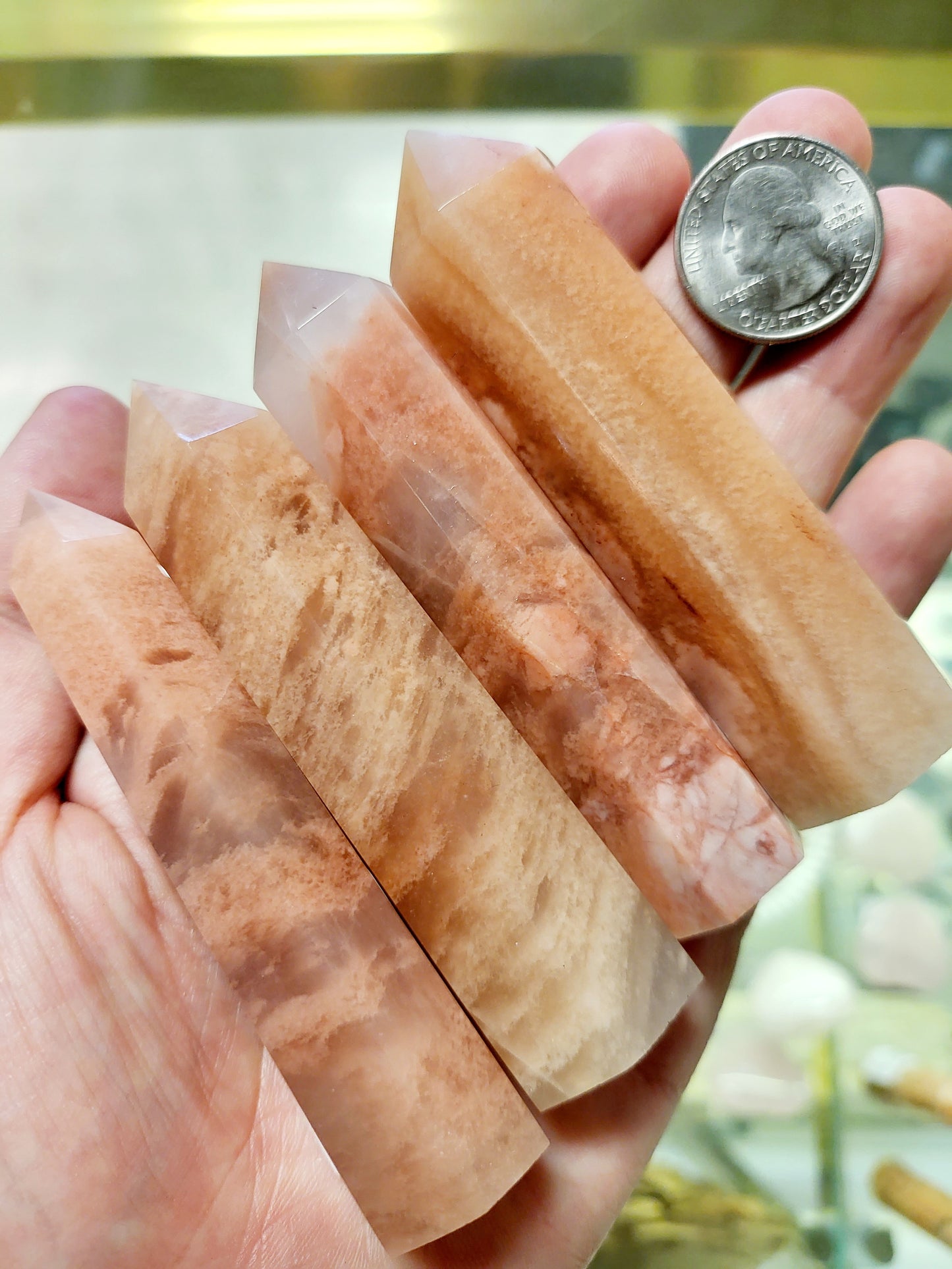 Pink Aventurine Tower