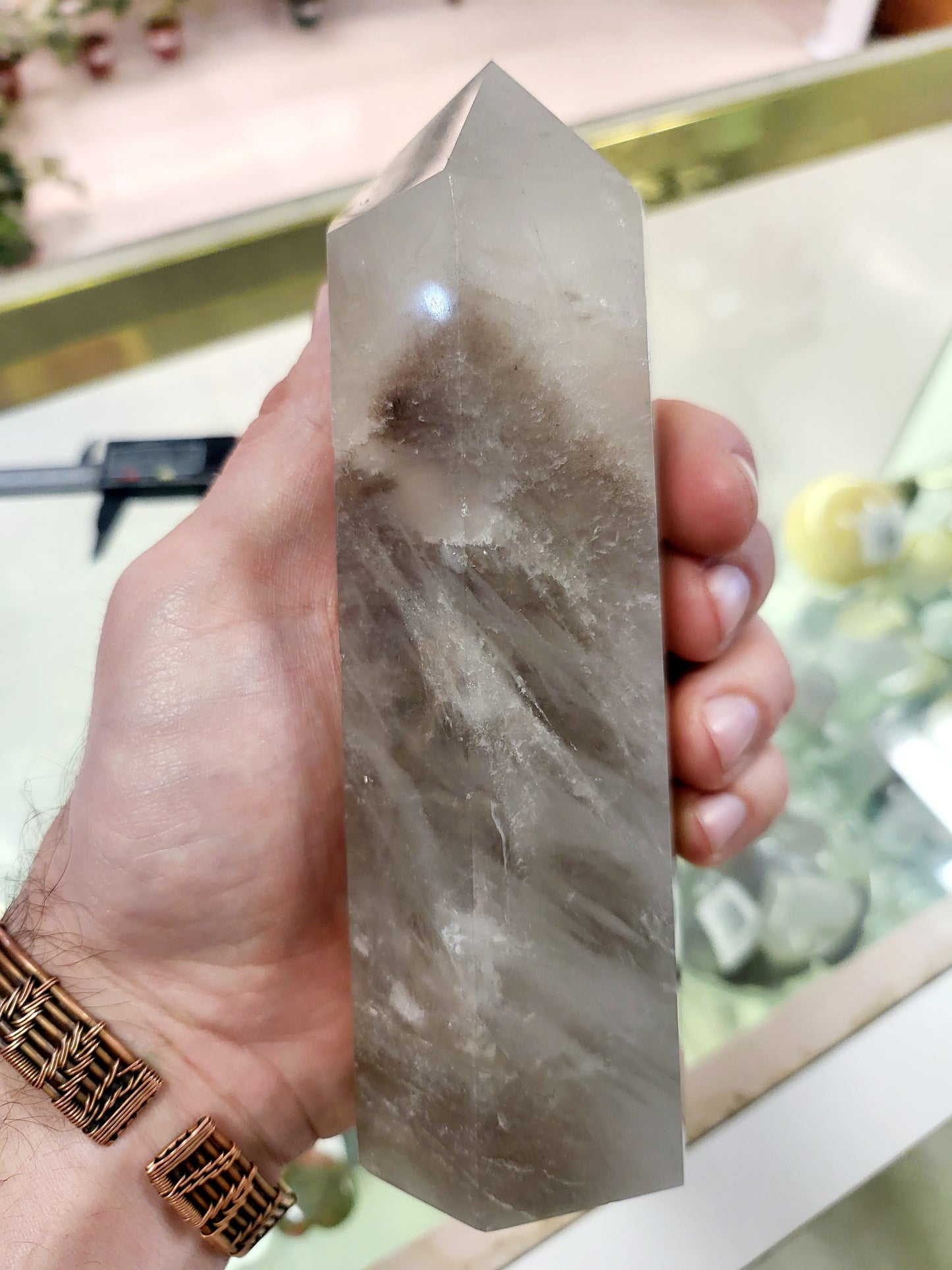 Smokey Quartz Tower