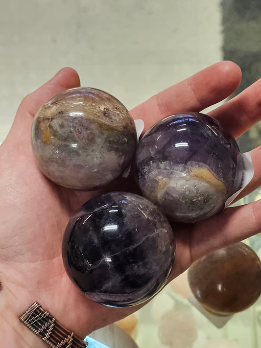 Purple Fluorite Sphere