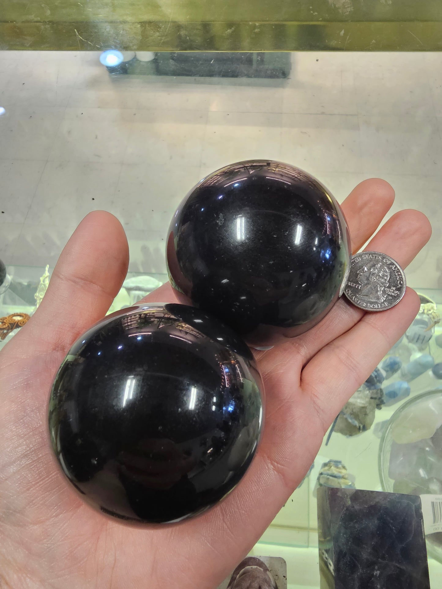 Black Tourmaline Sphere