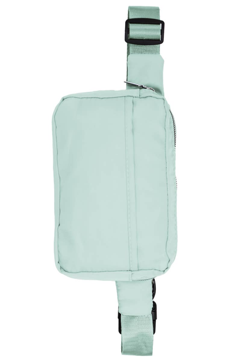 Minimal Matte Pastel Fanny Pack Cross Body Bag