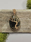 Tree of Life Labradorite Wire Wrapped Necklace Pendant