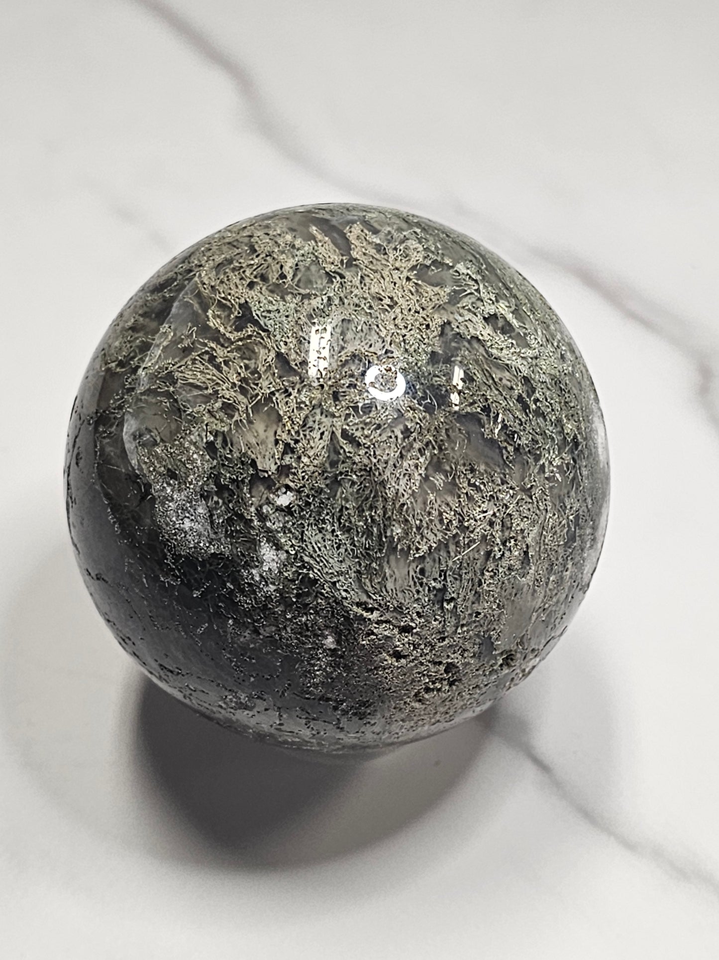 Moss Agate Sphere