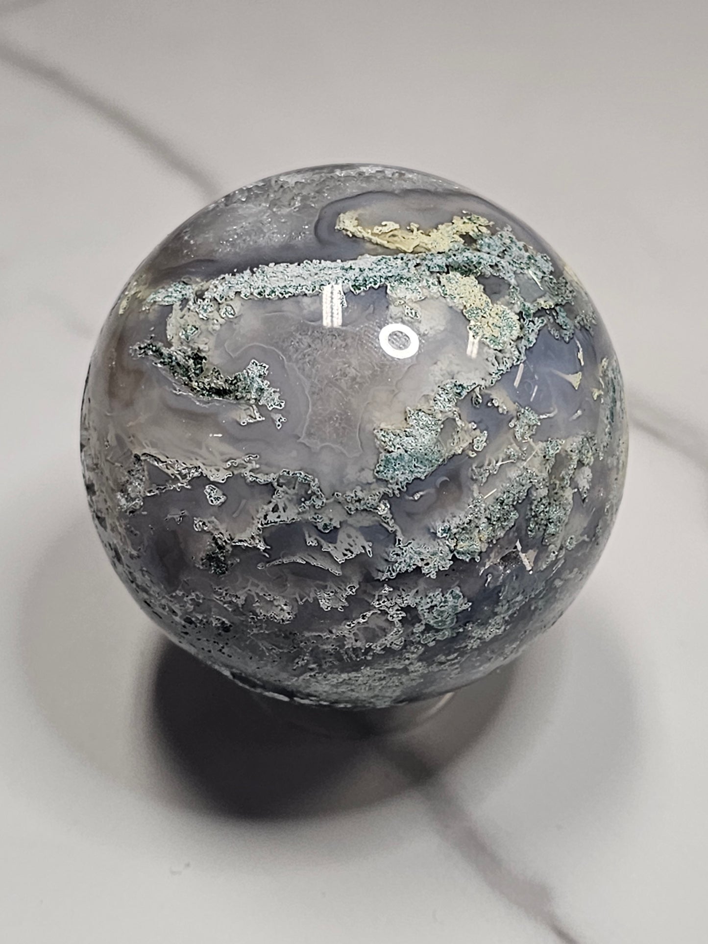 Moss Agate Sphere