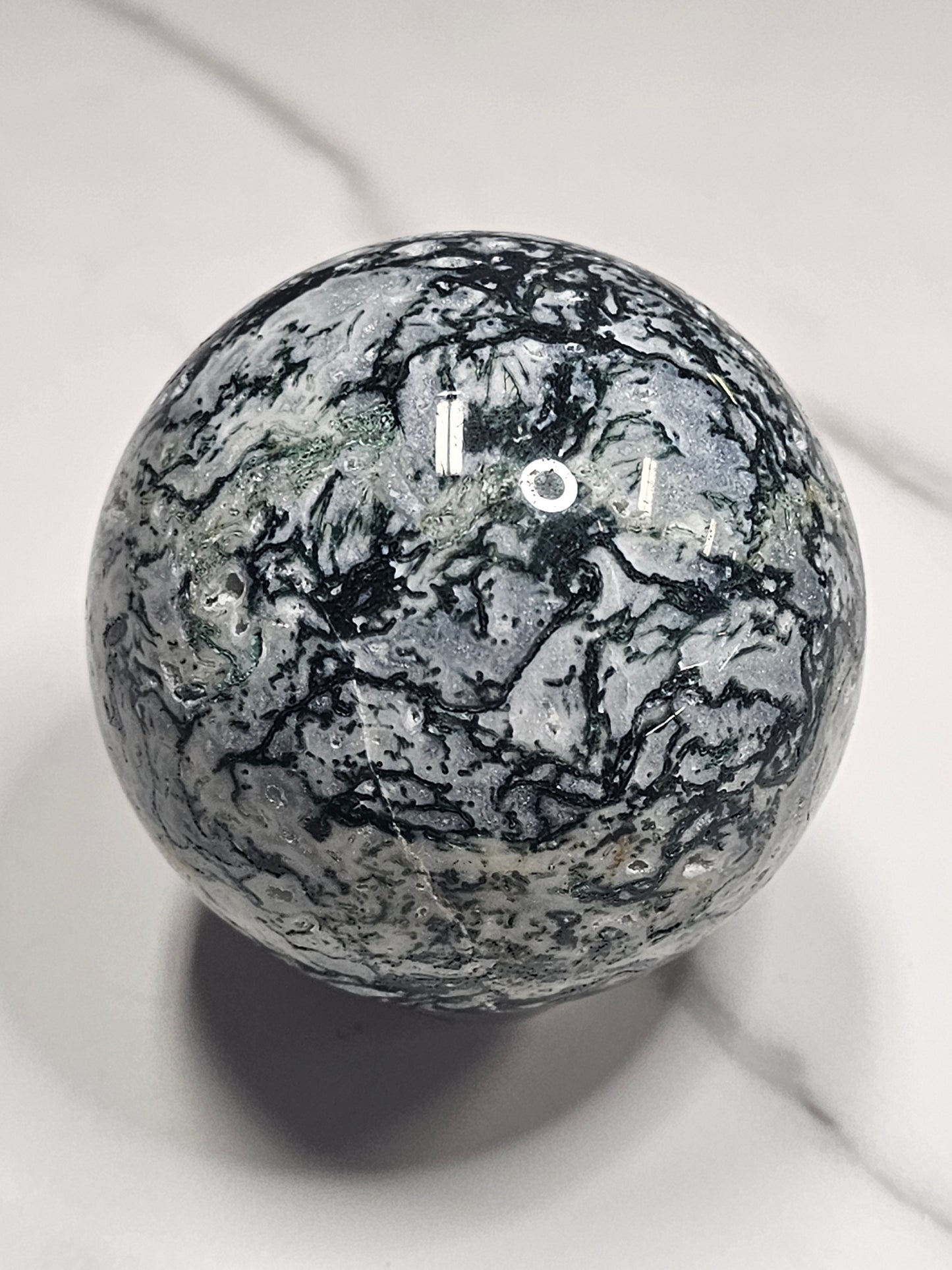 Moss Agate Sphere