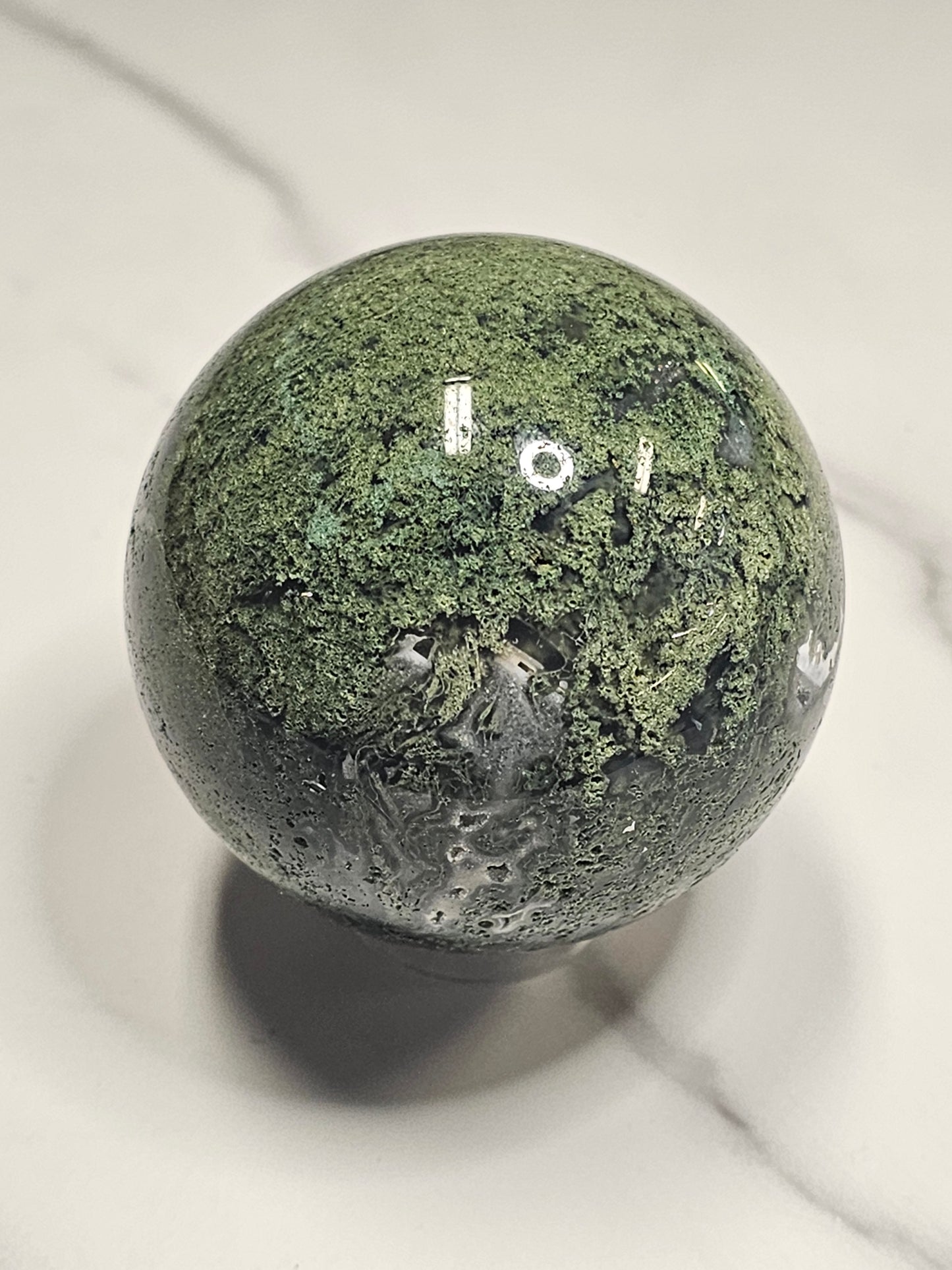 Moss Agate Sphere