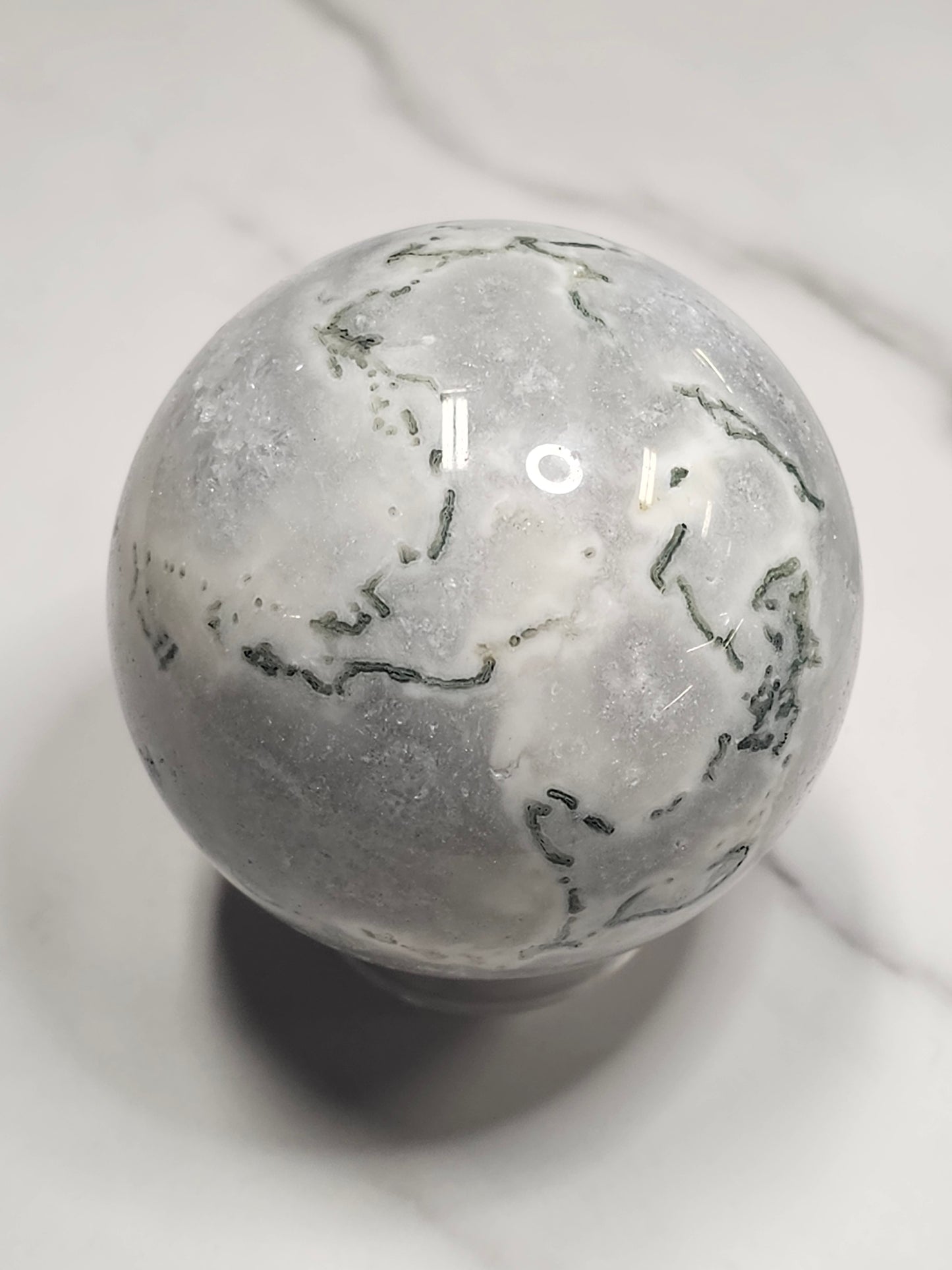 Moss Agate Sphere