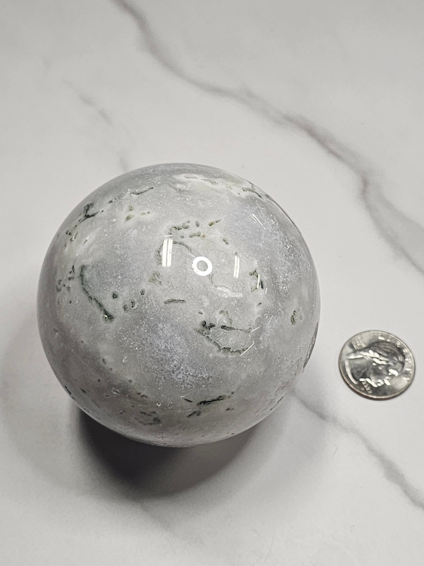 Moss Agate Sphere