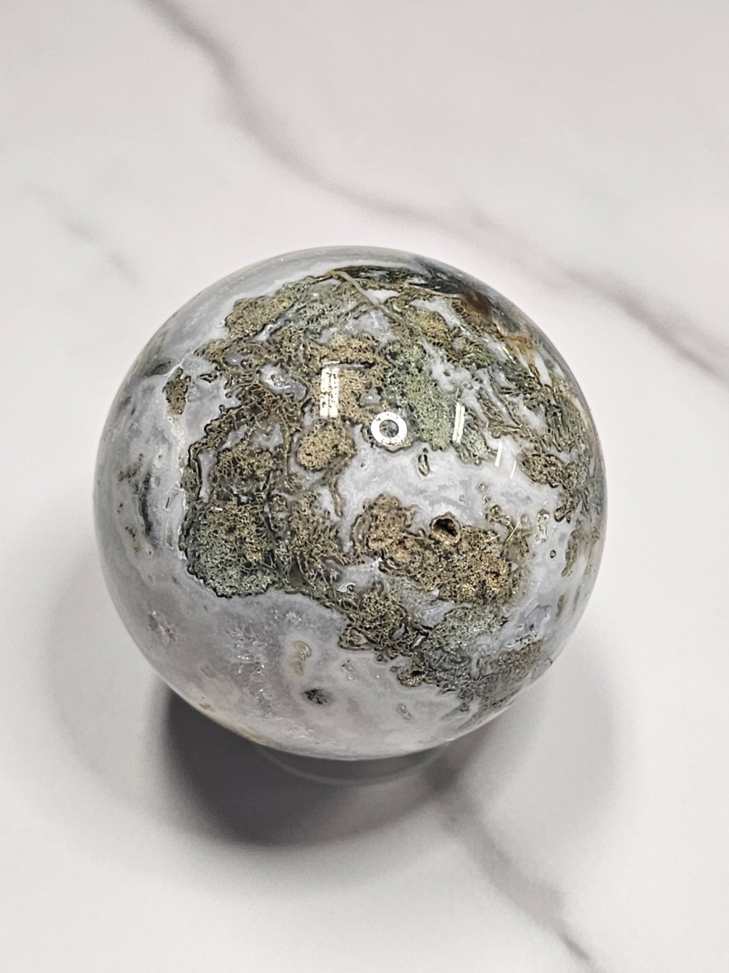 Moss Agate Sphere