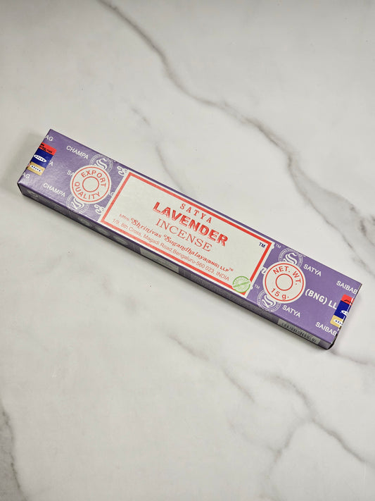 Lavender Satya Incense Sticks 15g