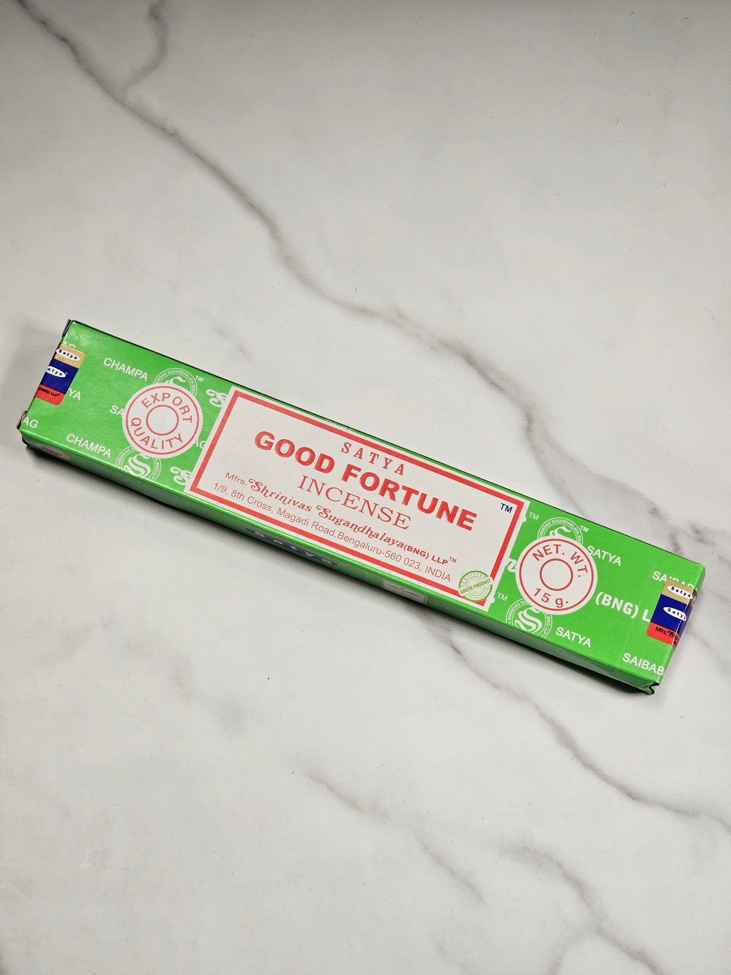 Good Fortune Satya Incense Sticks 15g