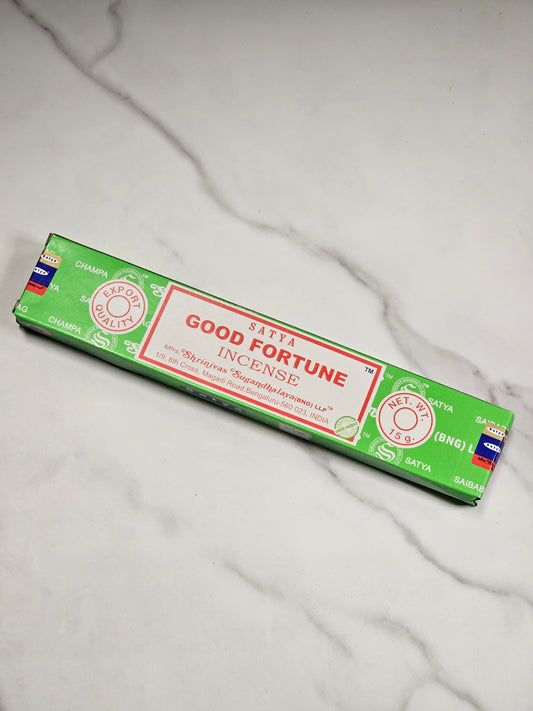 Good Fortune Satya Incense Sticks 15g