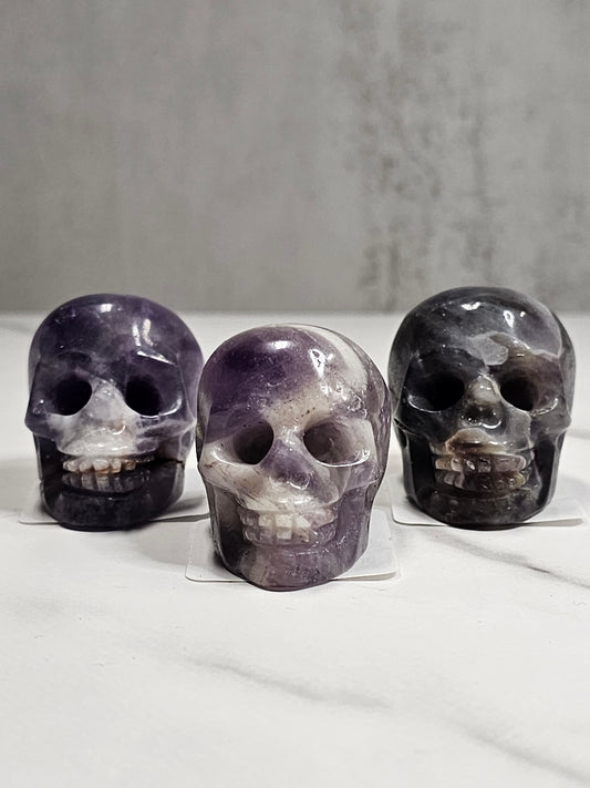 Amethyst Skull